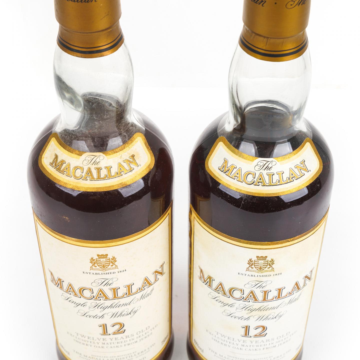 麦卡伦 12年 雪莉桶 700ml+750ml