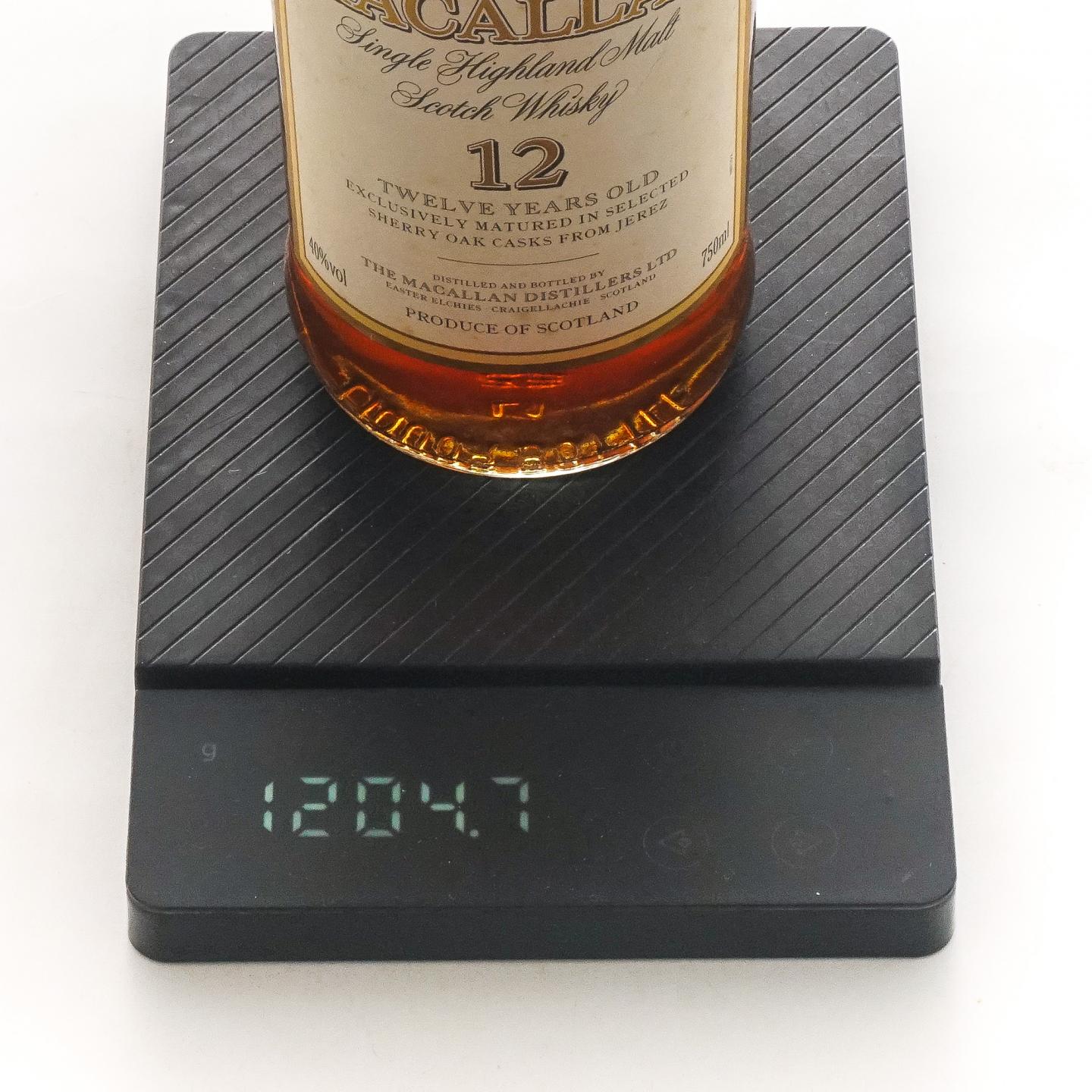 麦卡伦 12年 雪莉桶 700ml+750ml