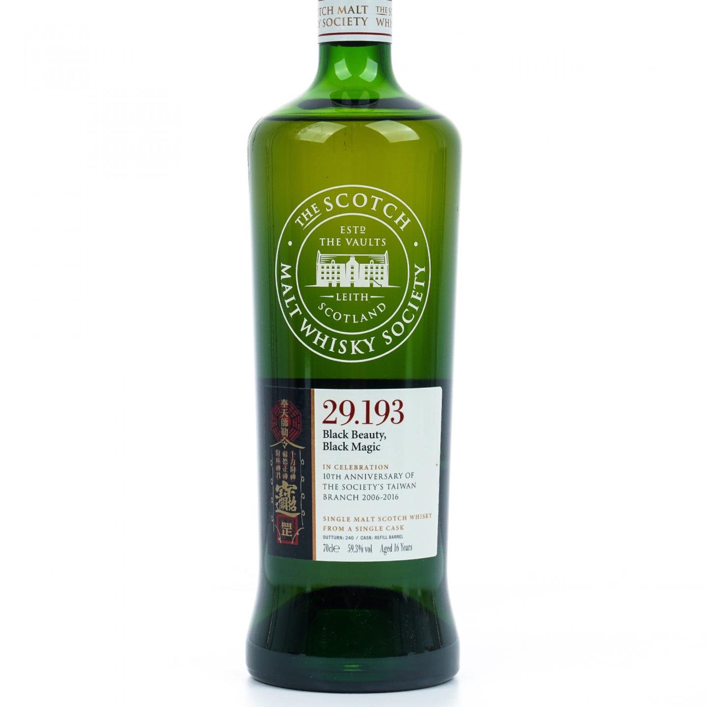 SMWS 29.193 拉弗格 16年 协会十周年 台湾限定