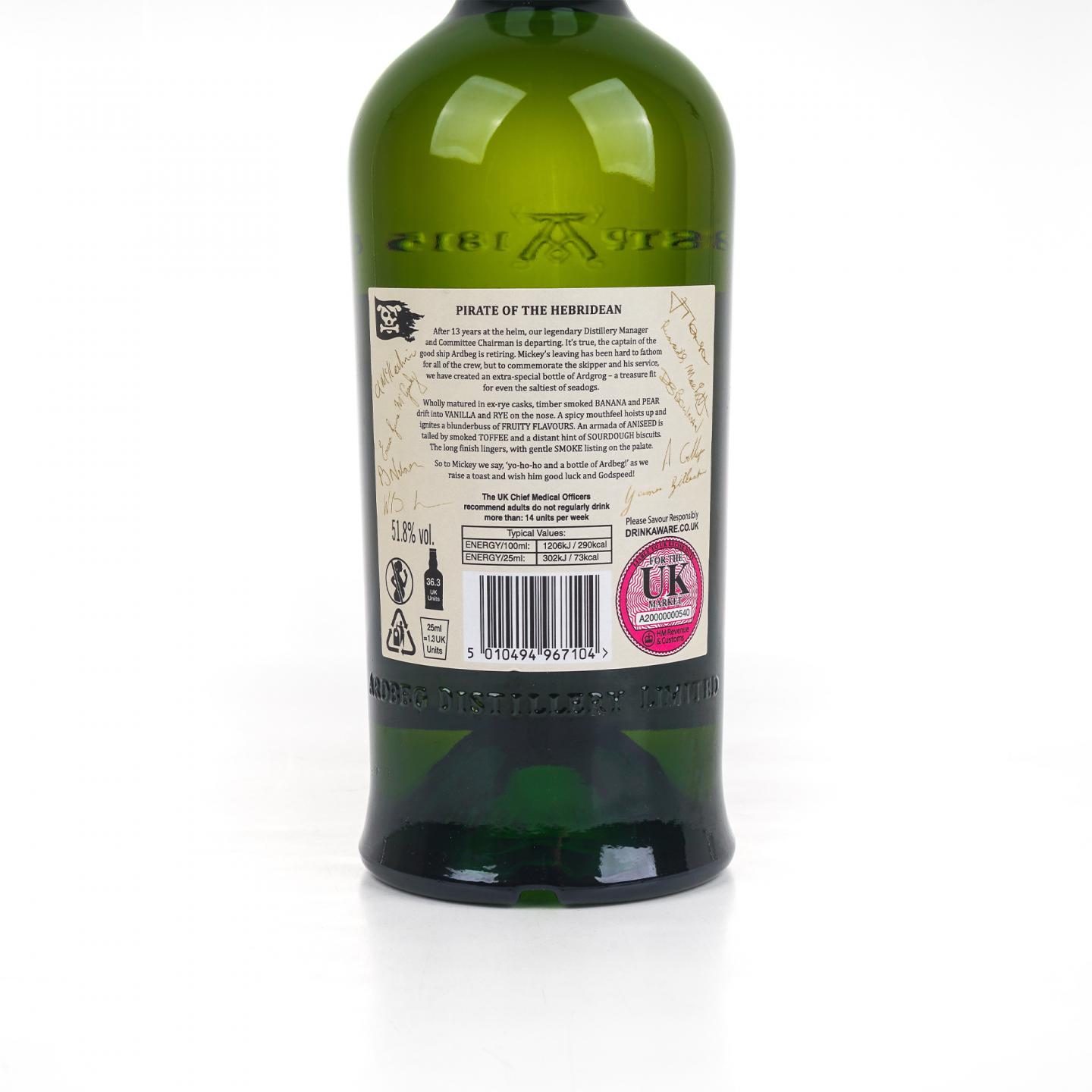 阿贝 Arrrrrrrdbeg 2020 海盗船长 700ml