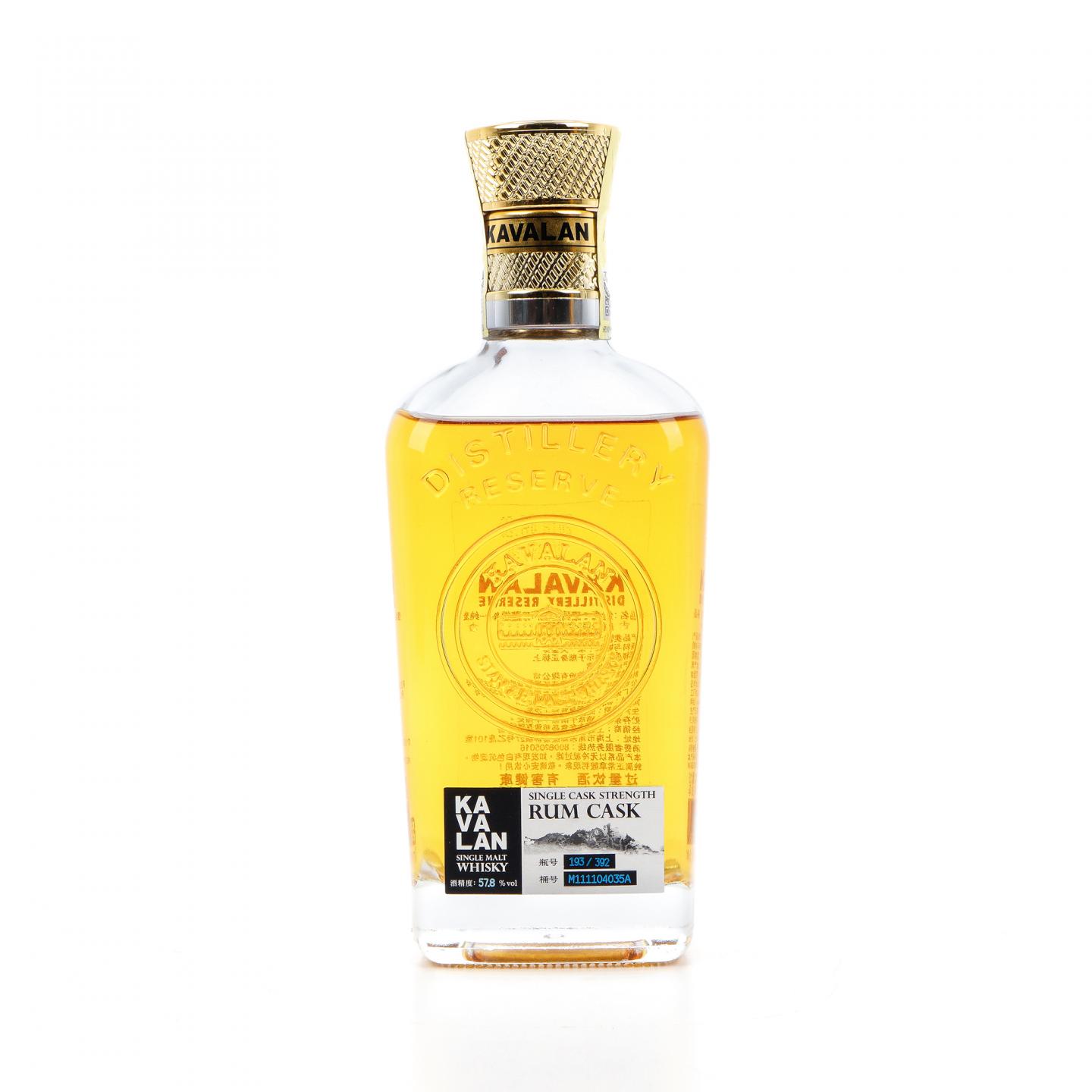 噶玛兰 2011-2018 酒厂珍藏 朗姆单桶 300ml