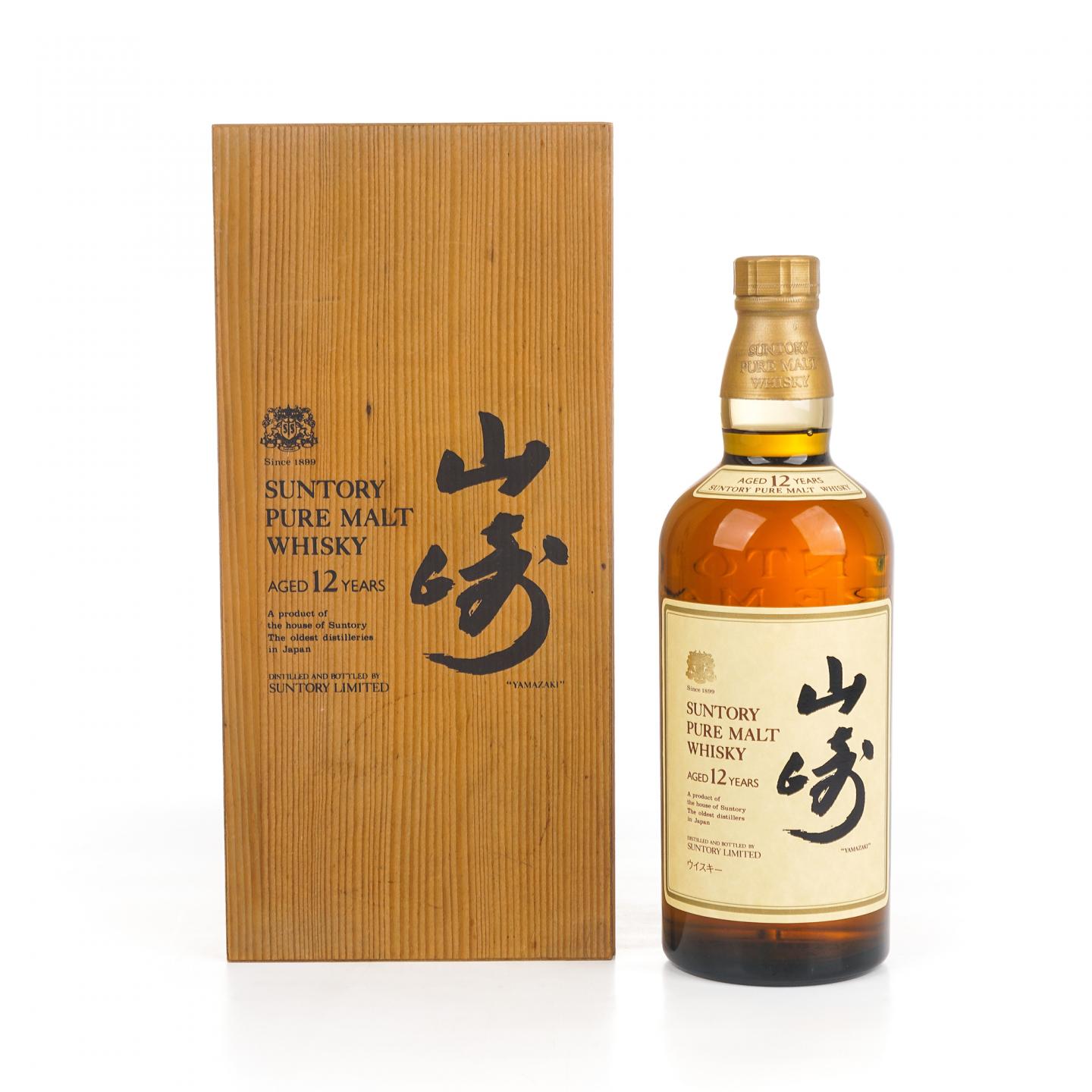 山崎 12年 金狮标 Pure Malt 750ml