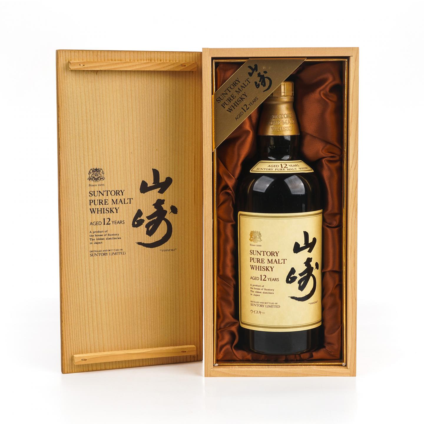 山崎 12年 金狮标 Pure Malt 750ml