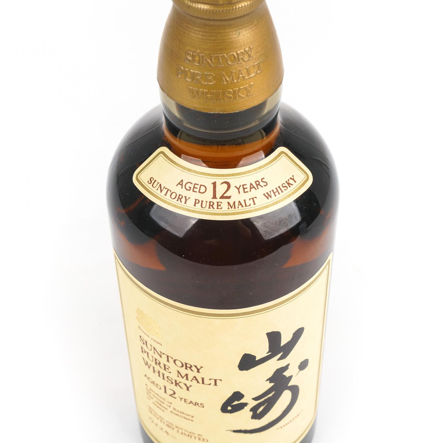 山崎 12年 金狮标 Pure Malt 750ml