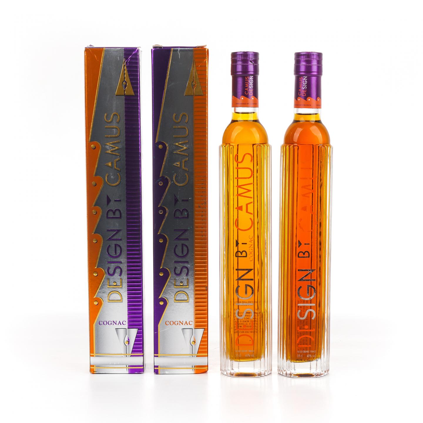 Camus design Cognac 卡慕干邑 350ml *2