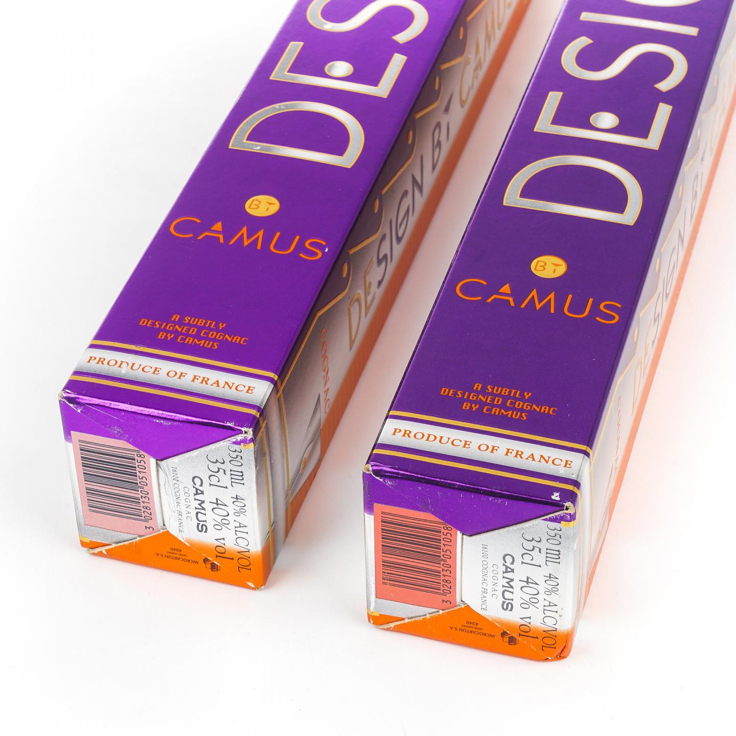 Camus design Cognac 卡慕干邑 350ml *2