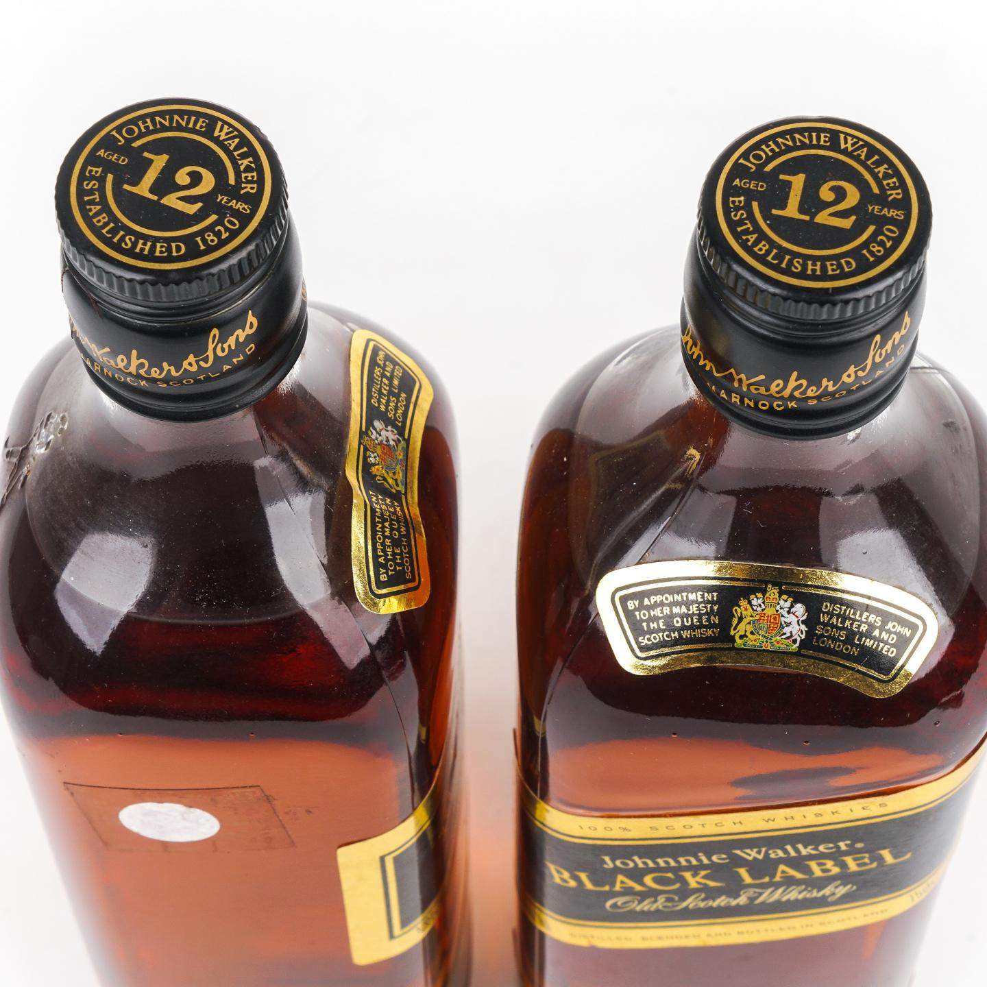尊尼获加 黑方 12年 Extra Special 750ml*2支组