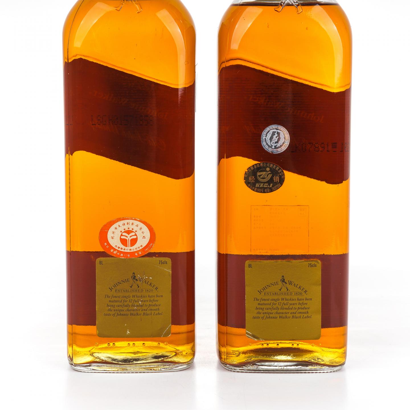 尊尼获加 黑方 12年 Extra Special 750ml*2支组