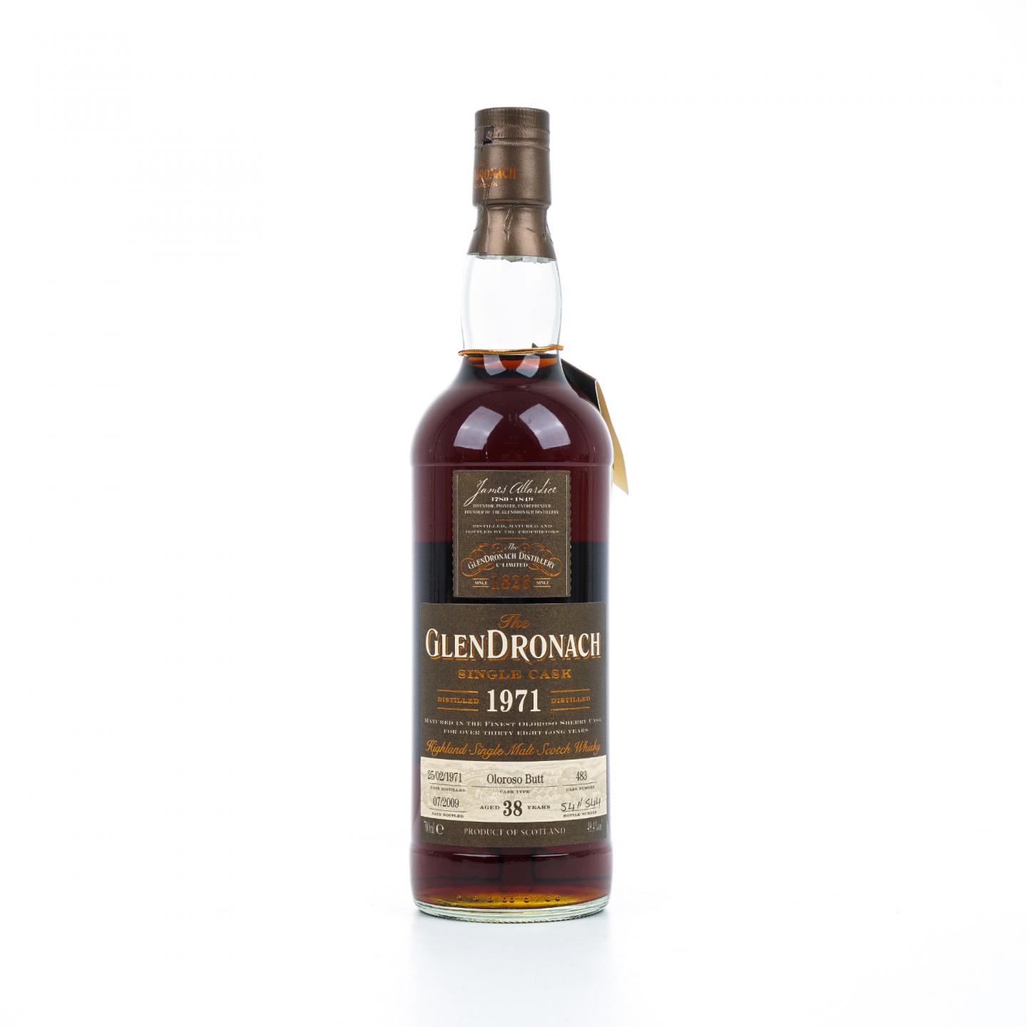 格兰多纳 38年 1971-2009 雪莉单桶#483