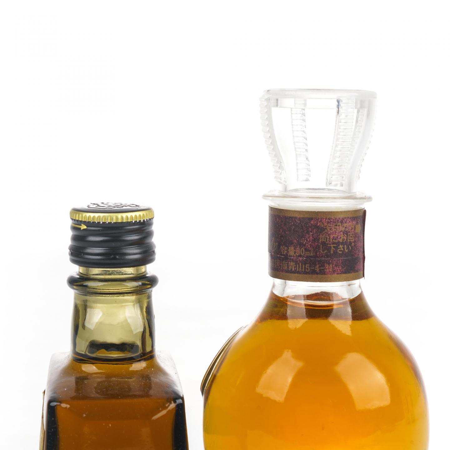 【酒版】余市/宫城峡/竹鹤/Nikka 白兰地V.S.O.P/三得利 Royal 金花标 50ml*5瓶组