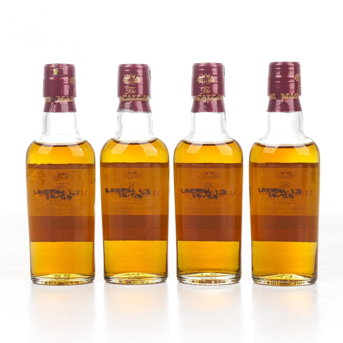 【酒版】麦卡伦 1824系列 Whisky Maker's Edition 12瓶组*50ml
