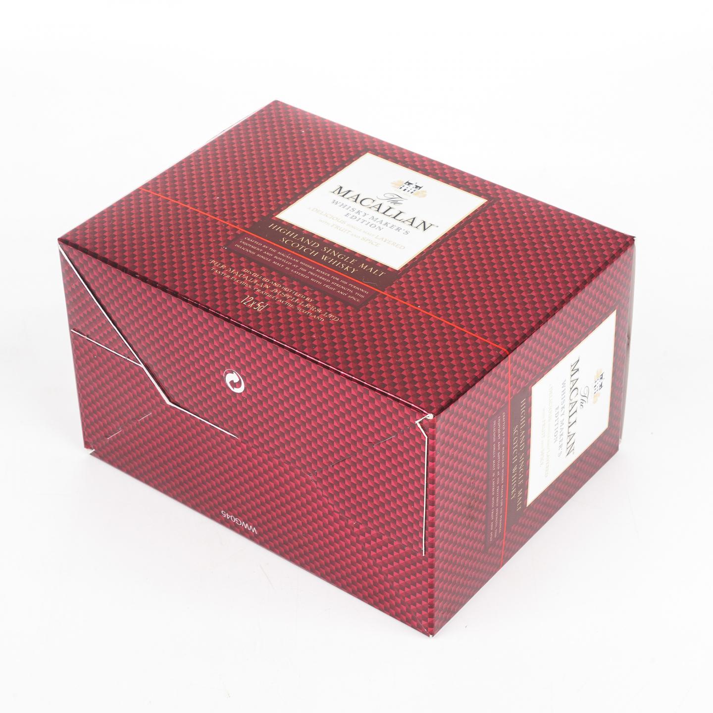 【酒版】麦卡伦 1824系列 Whisky Maker's Edition 12瓶组*50ml