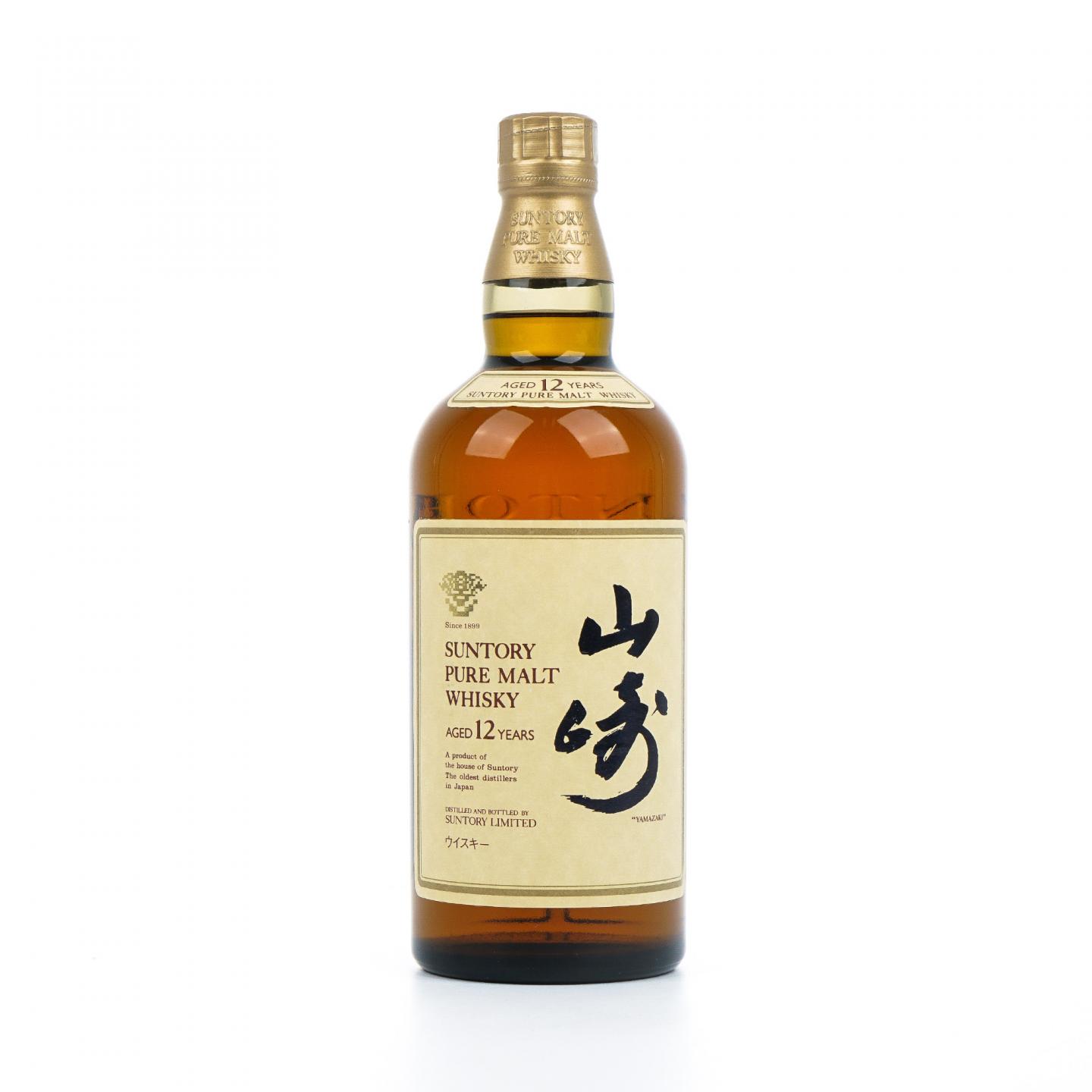 山崎 12年 金花标 纯麦 750ml