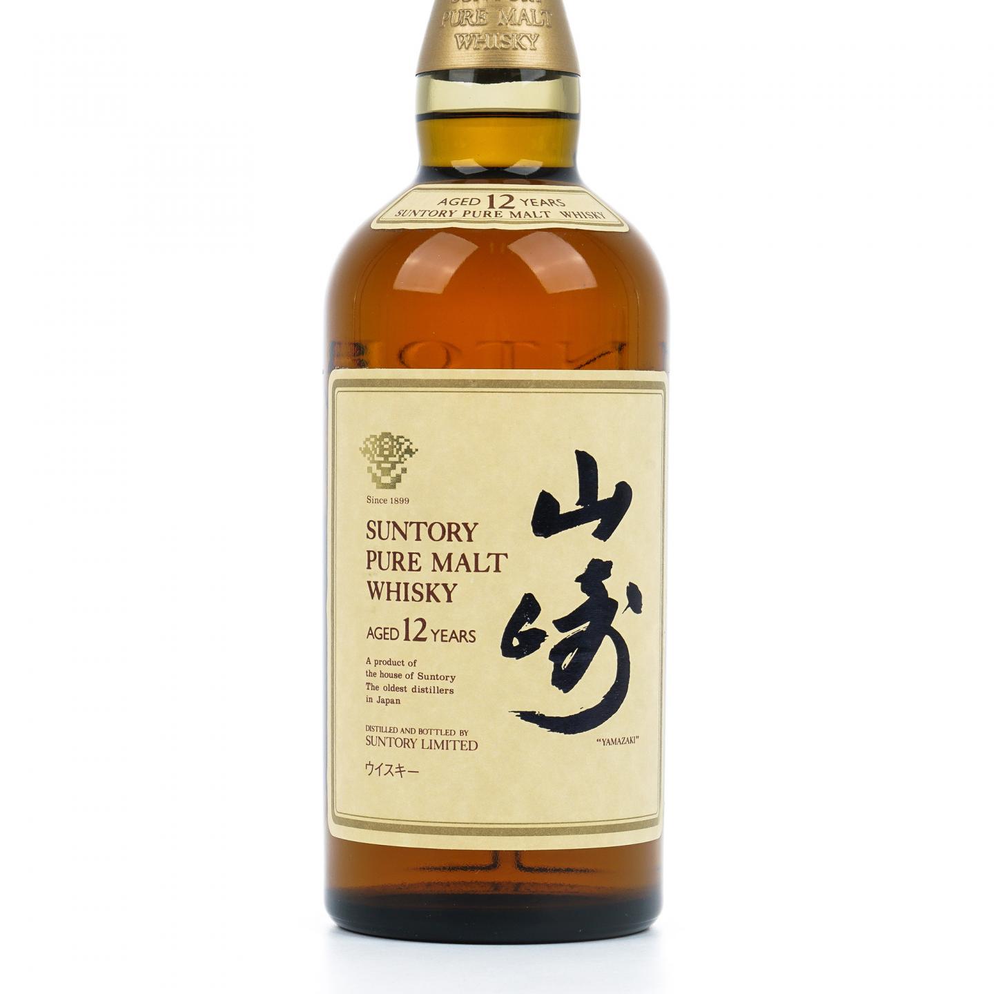 山崎 12年 金花标 纯麦 750ml