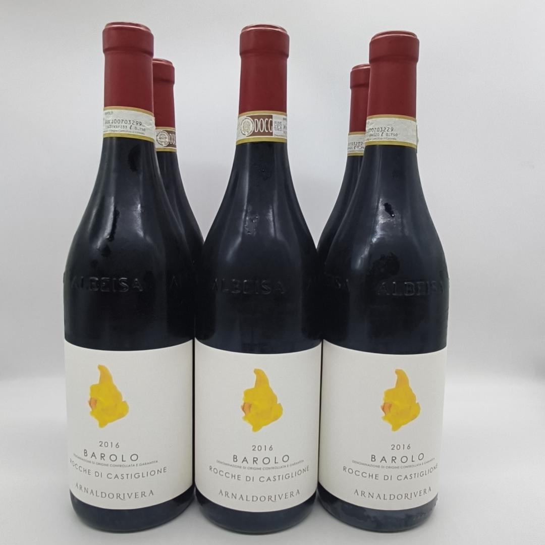 【意大利巴罗洛】阿纳多维拉酒庄卡斯蒂廖内罗奇单一园巴罗洛干红葡萄酒2016年份6支套装