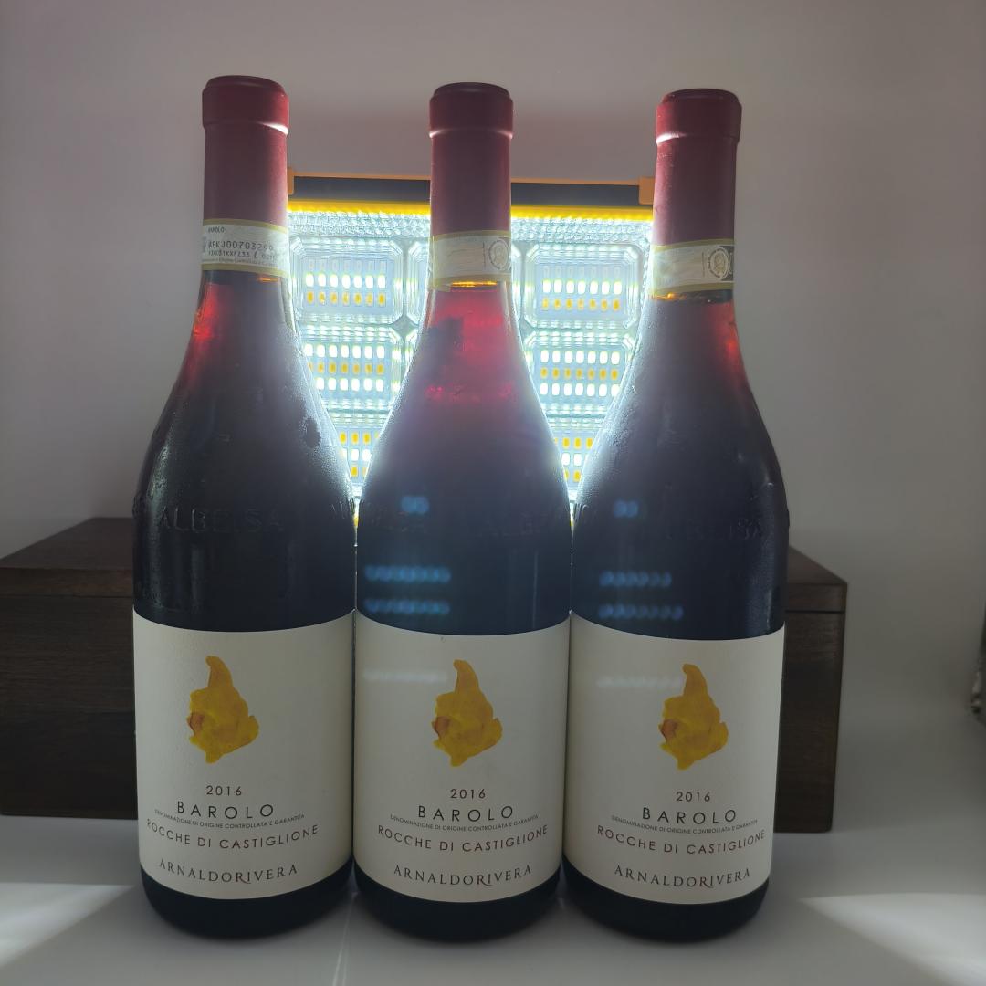 【意大利巴罗洛】阿纳多维拉酒庄卡斯蒂廖内罗奇单一园巴罗洛干红葡萄酒2016年份6支套装