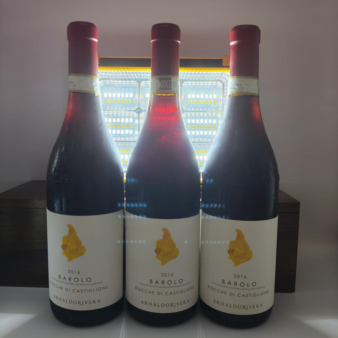 【意大利巴罗洛】阿纳多维拉酒庄卡斯蒂廖内罗奇单一园巴罗洛干红葡萄酒2016年份6支套装