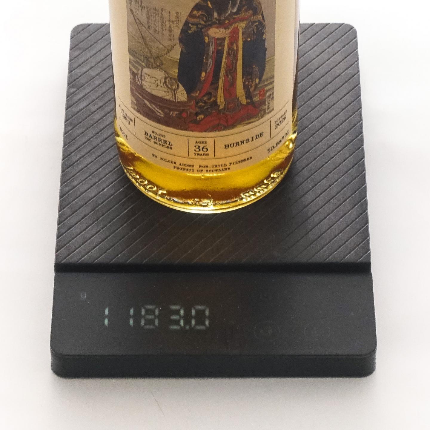 Burnside 百富汤匙桶 36年 1989-2026 智多星吴用