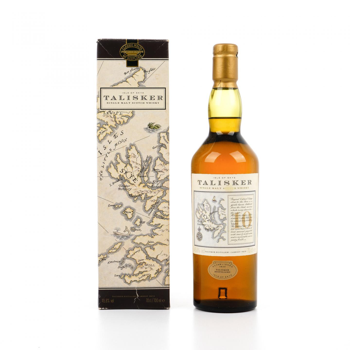 泰斯卡 10年 地图标 700ml