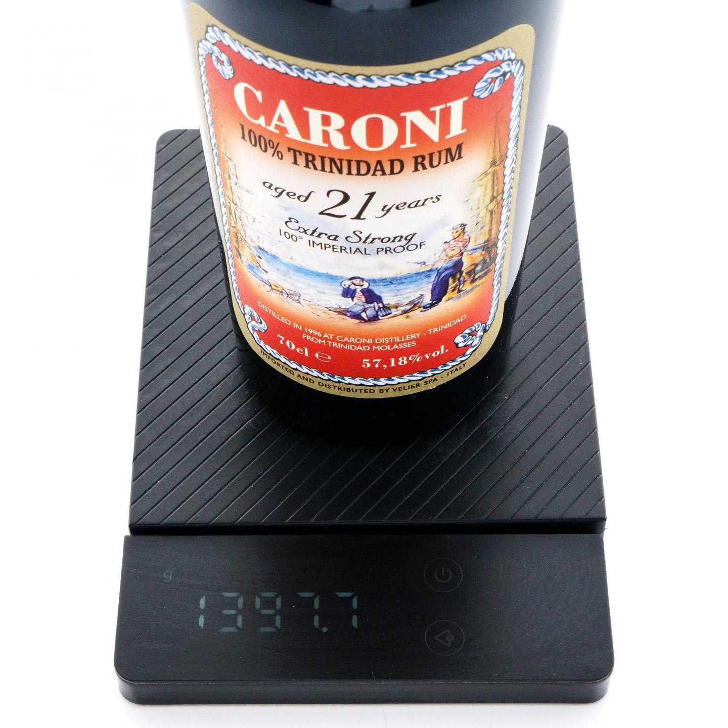 Caroni 21年 1996-2017 Velier 特立尼达朗姆酒