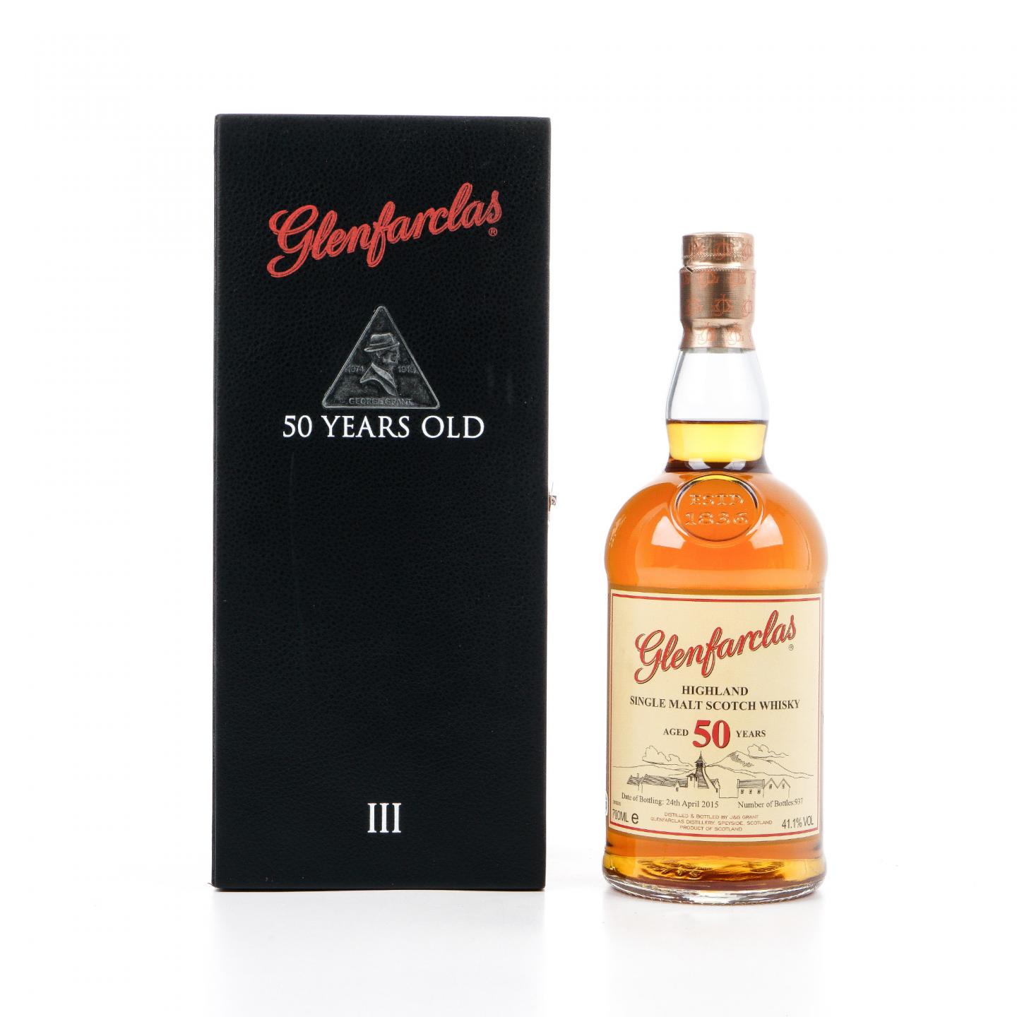 格兰花格 50年 2015 礼盒 700ML