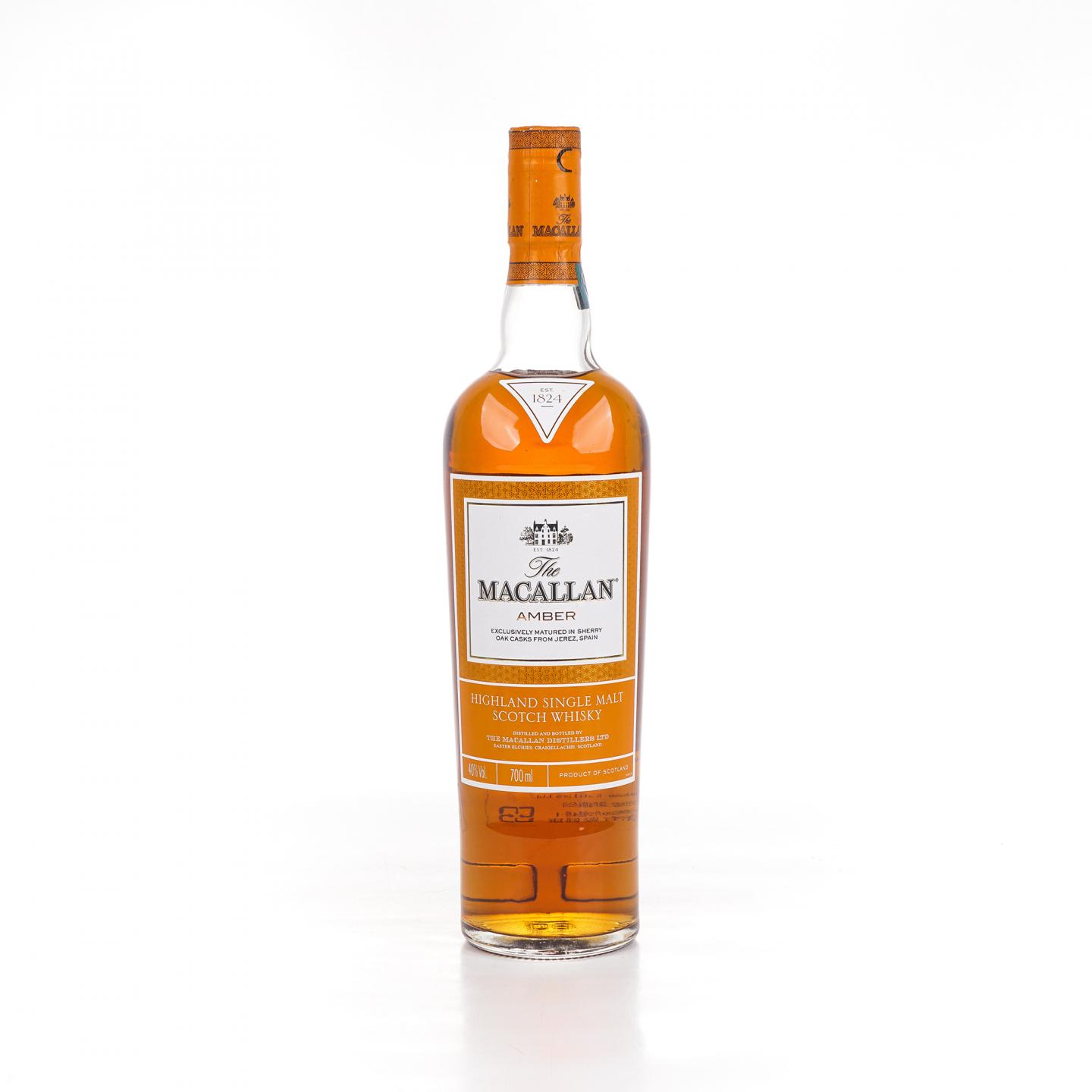 麦卡伦 Amber 1824美丽桶系列 700ml