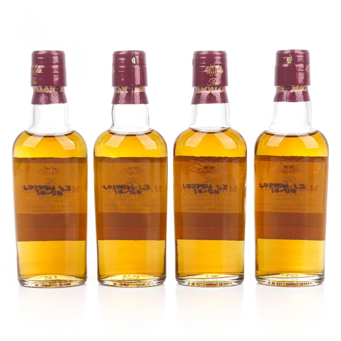 【酒版】麦卡伦 1824系列 Whisky Maker's Edition 12瓶组*50ML