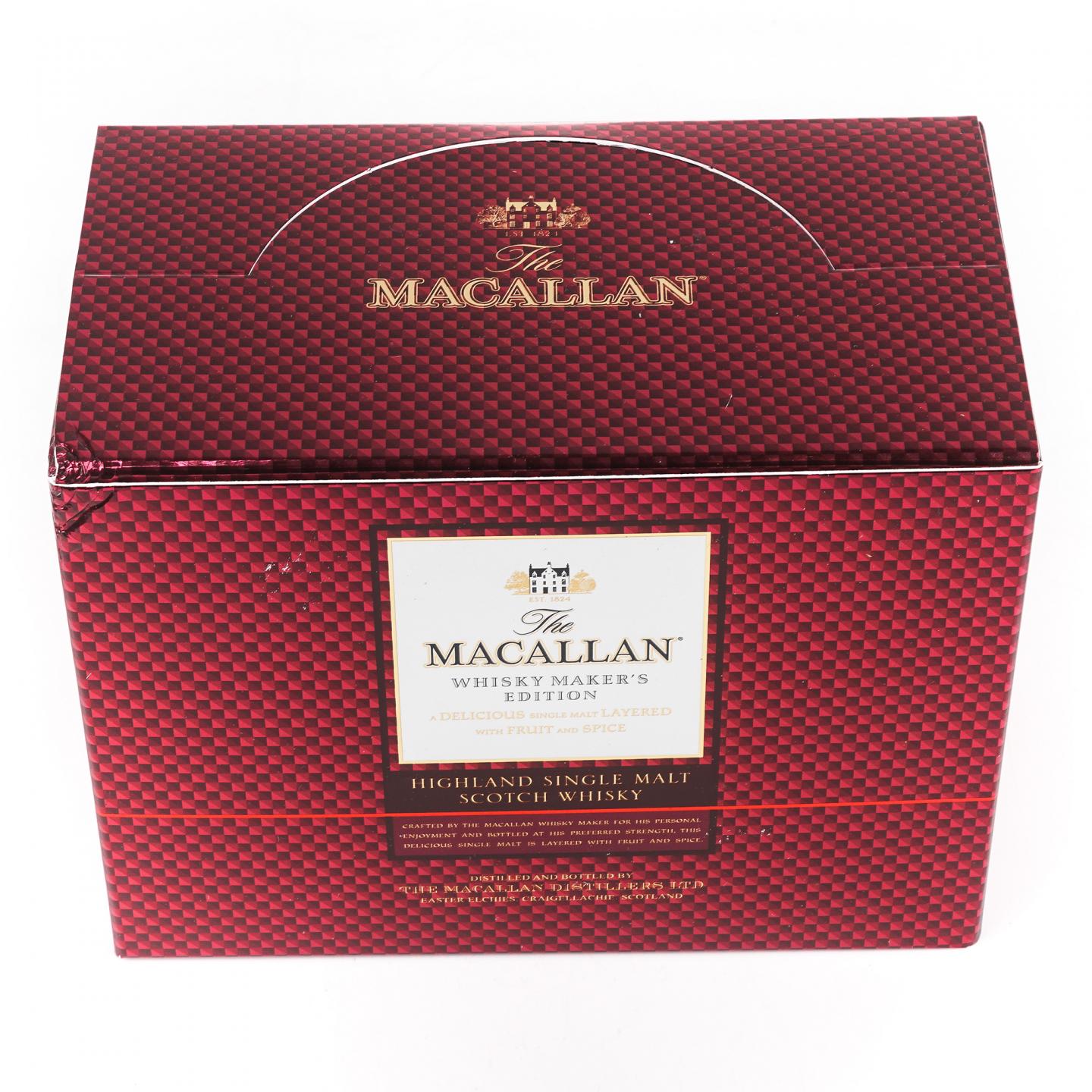 【酒版】麦卡伦 1824系列 Whisky Maker's Edition 12瓶组*50ML