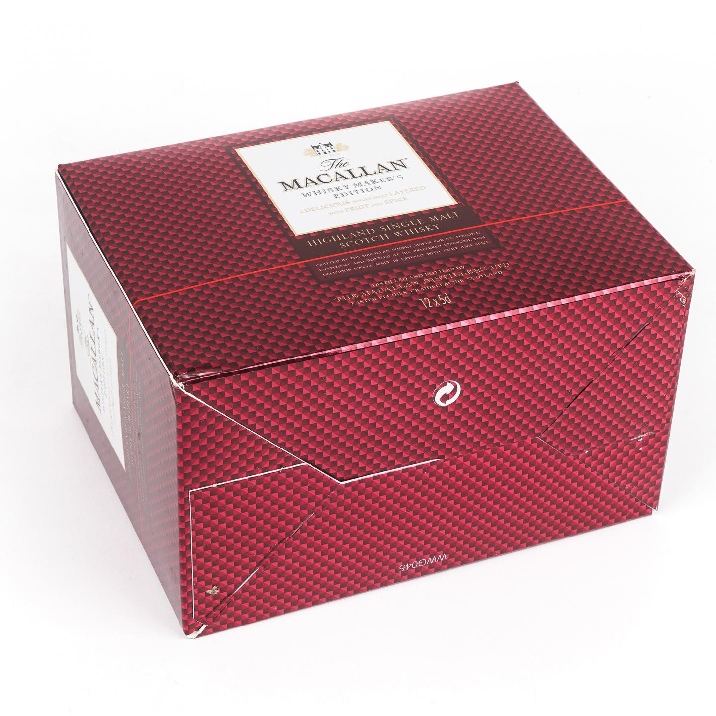 【酒版】麦卡伦 1824系列 Whisky Maker's Edition 12瓶组*50ML