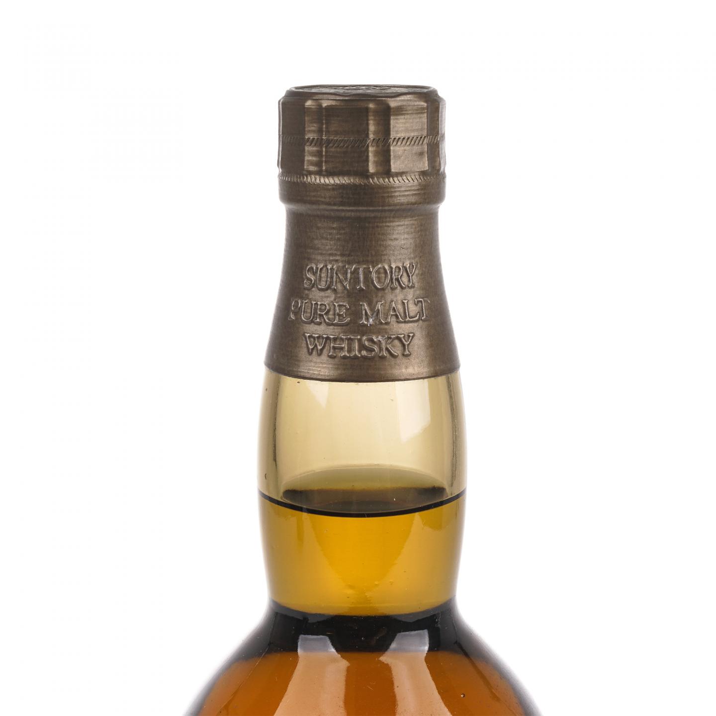 三得利 木桶仕込 1981 直火蒸溜 金花标 750ml