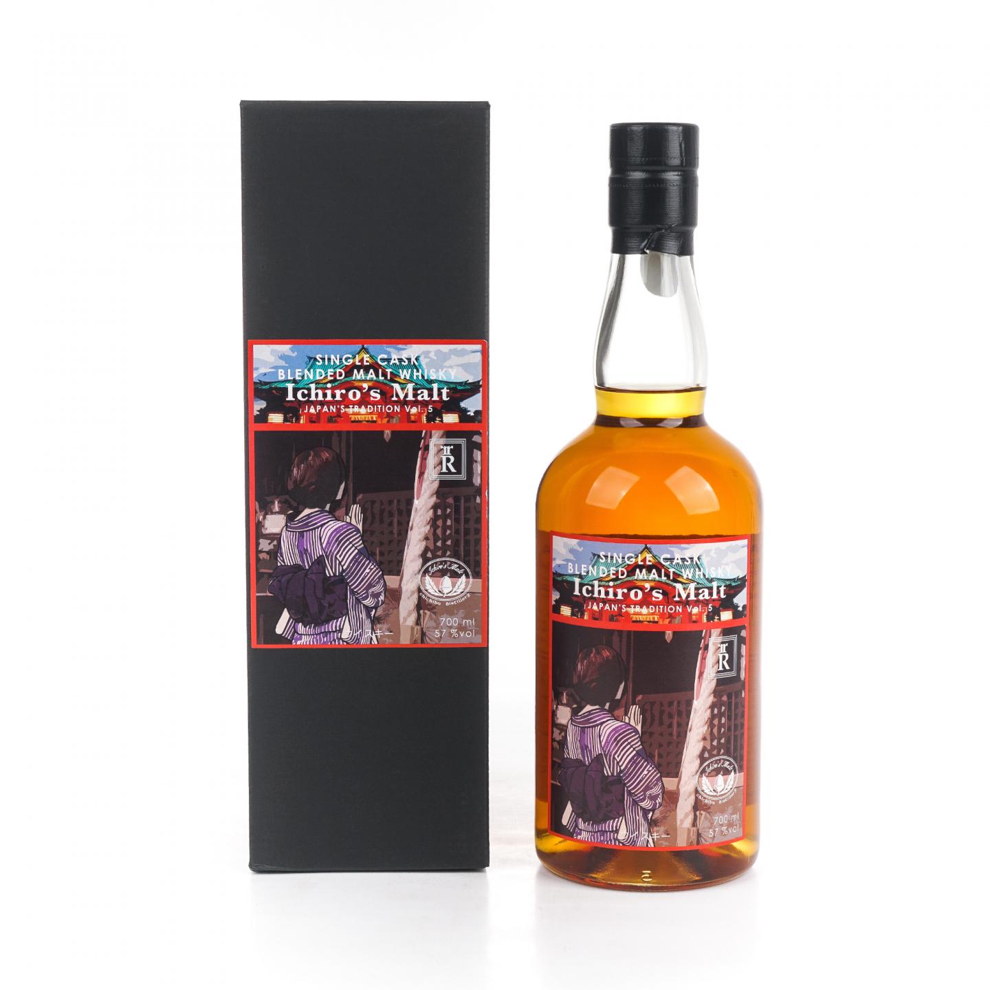 Ichiro's Malt 秩父出品 三河选桶 单桶调和#15091