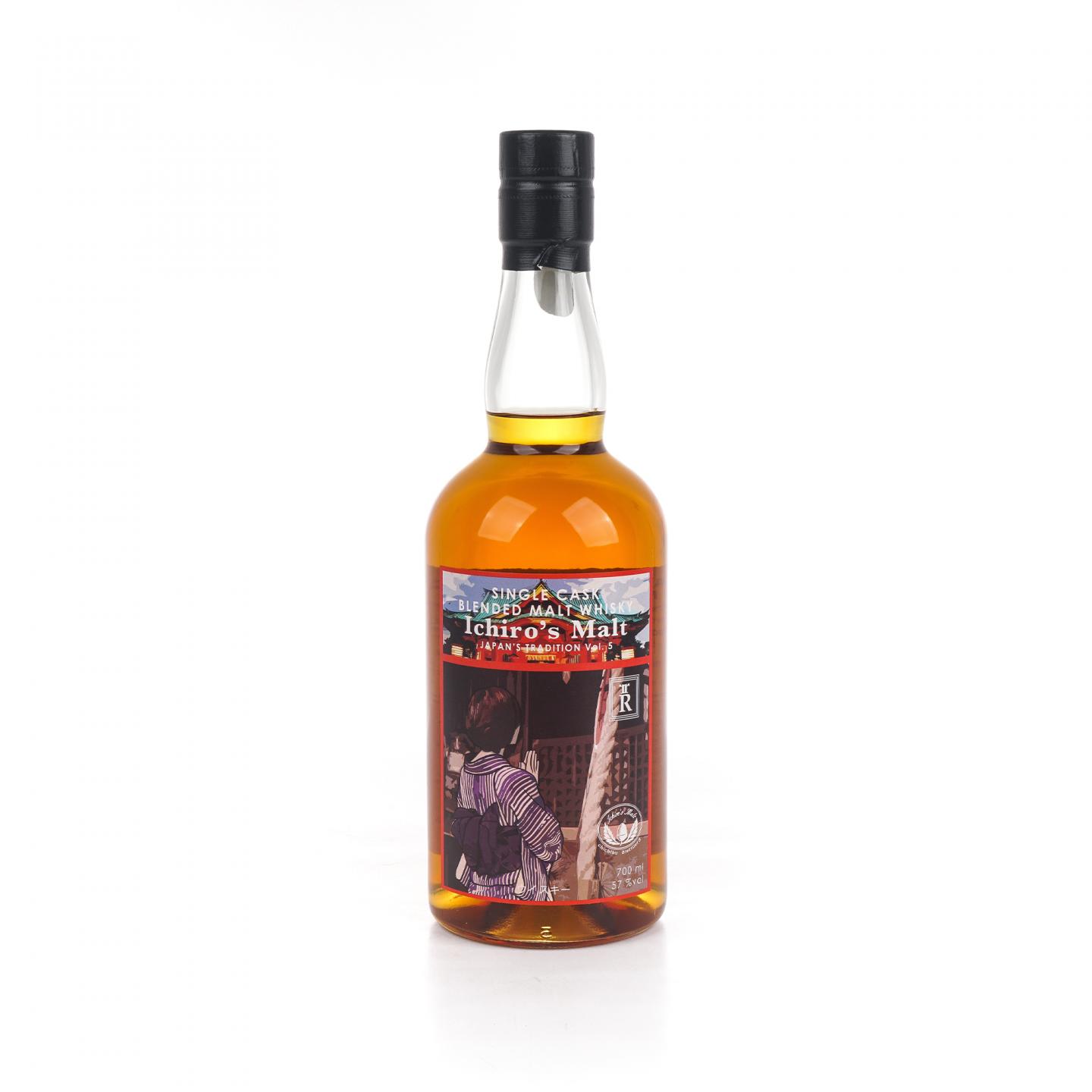 Ichiro's Malt 秩父出品 三河选桶 单桶调和#15091