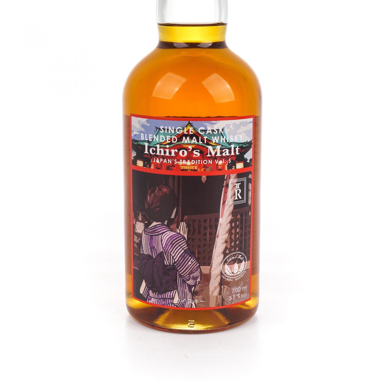 Ichiro's Malt 秩父出品 三河选桶 单桶调和#15091