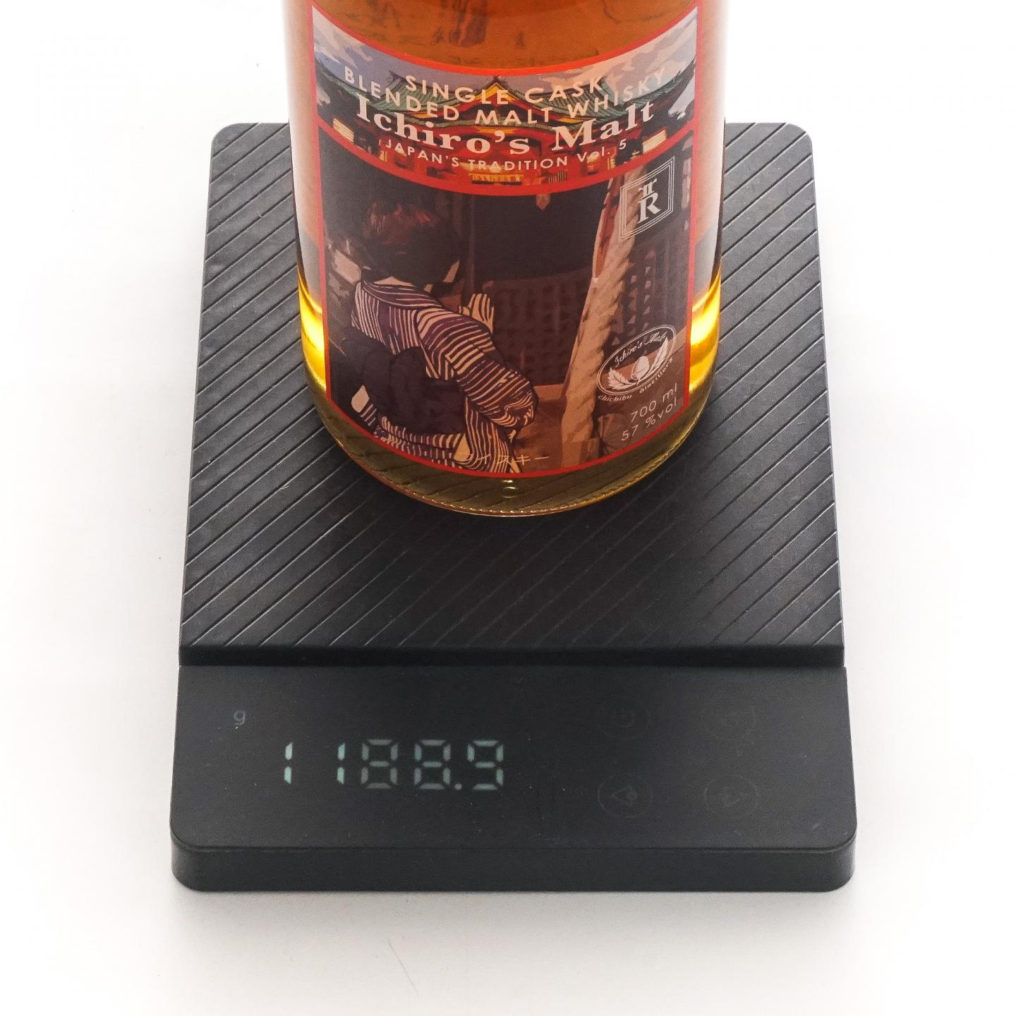 Ichiro's Malt 秩父出品 三河选桶 单桶调和#15091