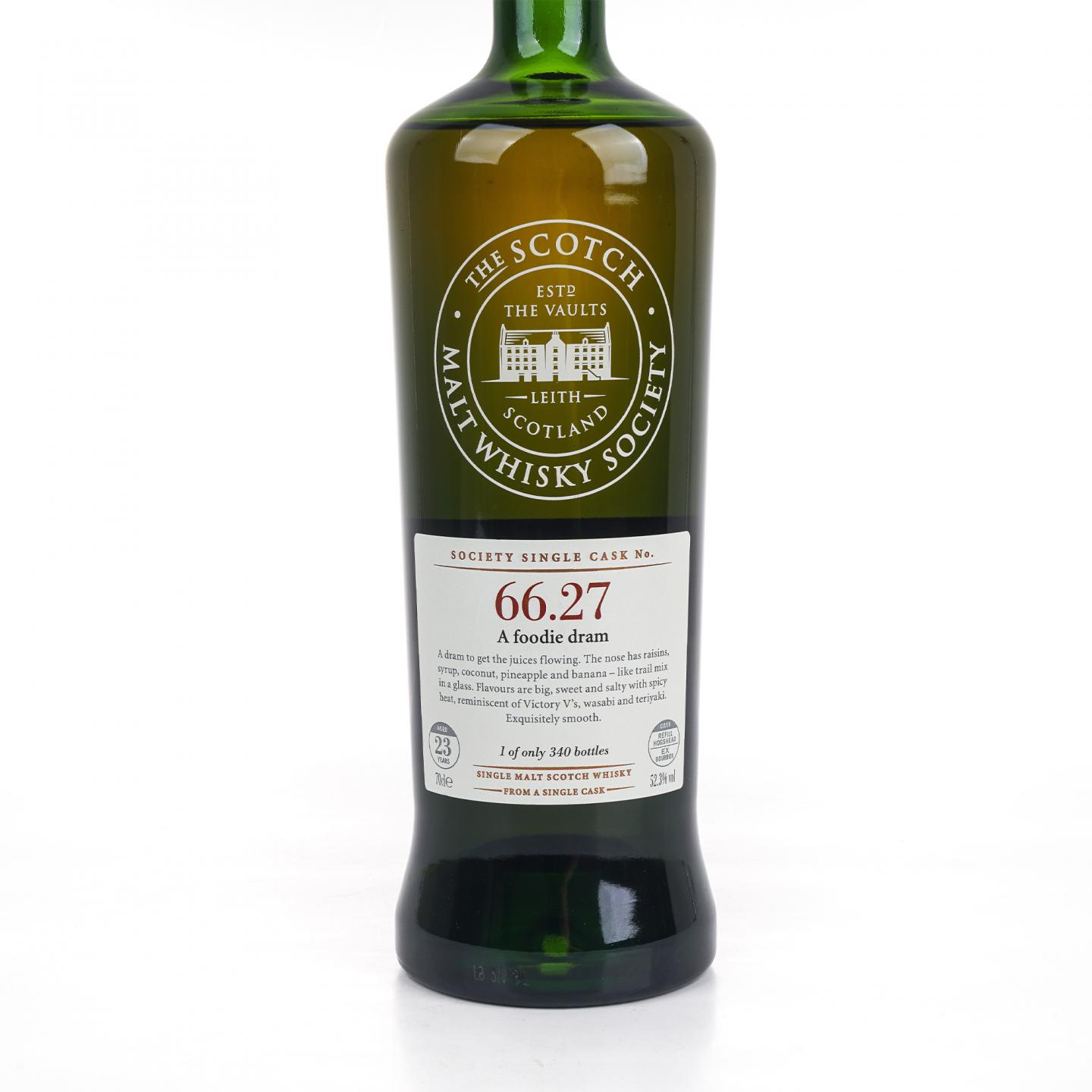 SMWS 66.27 阿德摩尔 23年 1985-2008 单桶