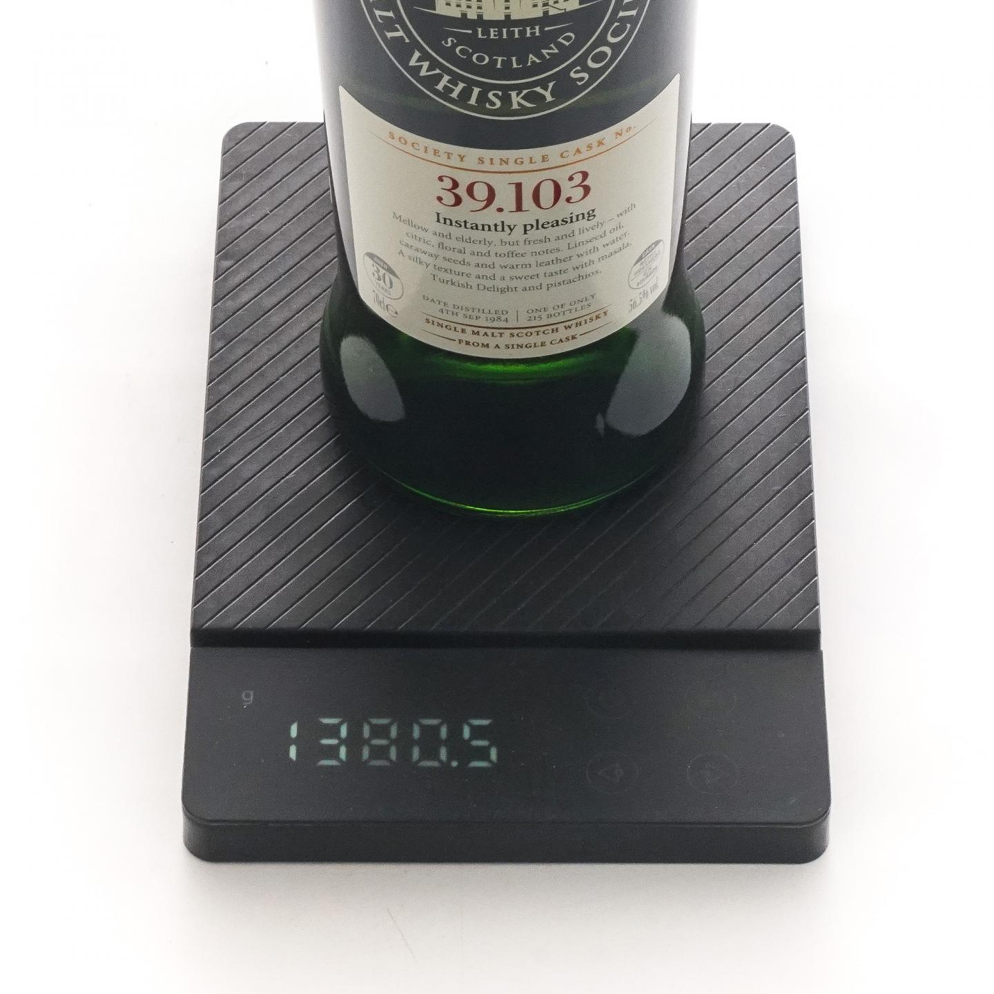 SMWS 39.103 林可伍德 30年 1984 单桶