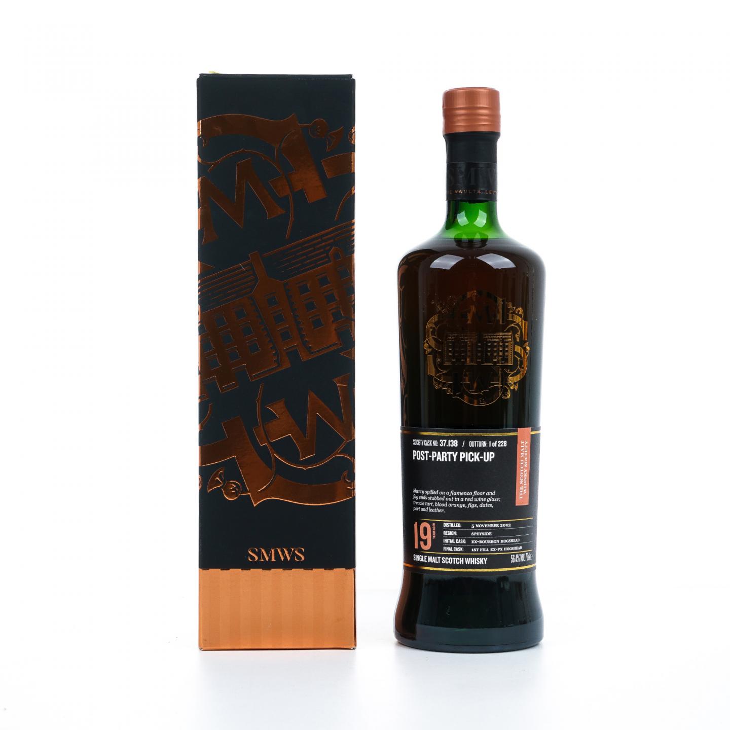 SMWS 37.138 克莱根摩19年2003_大拍-酒虫网