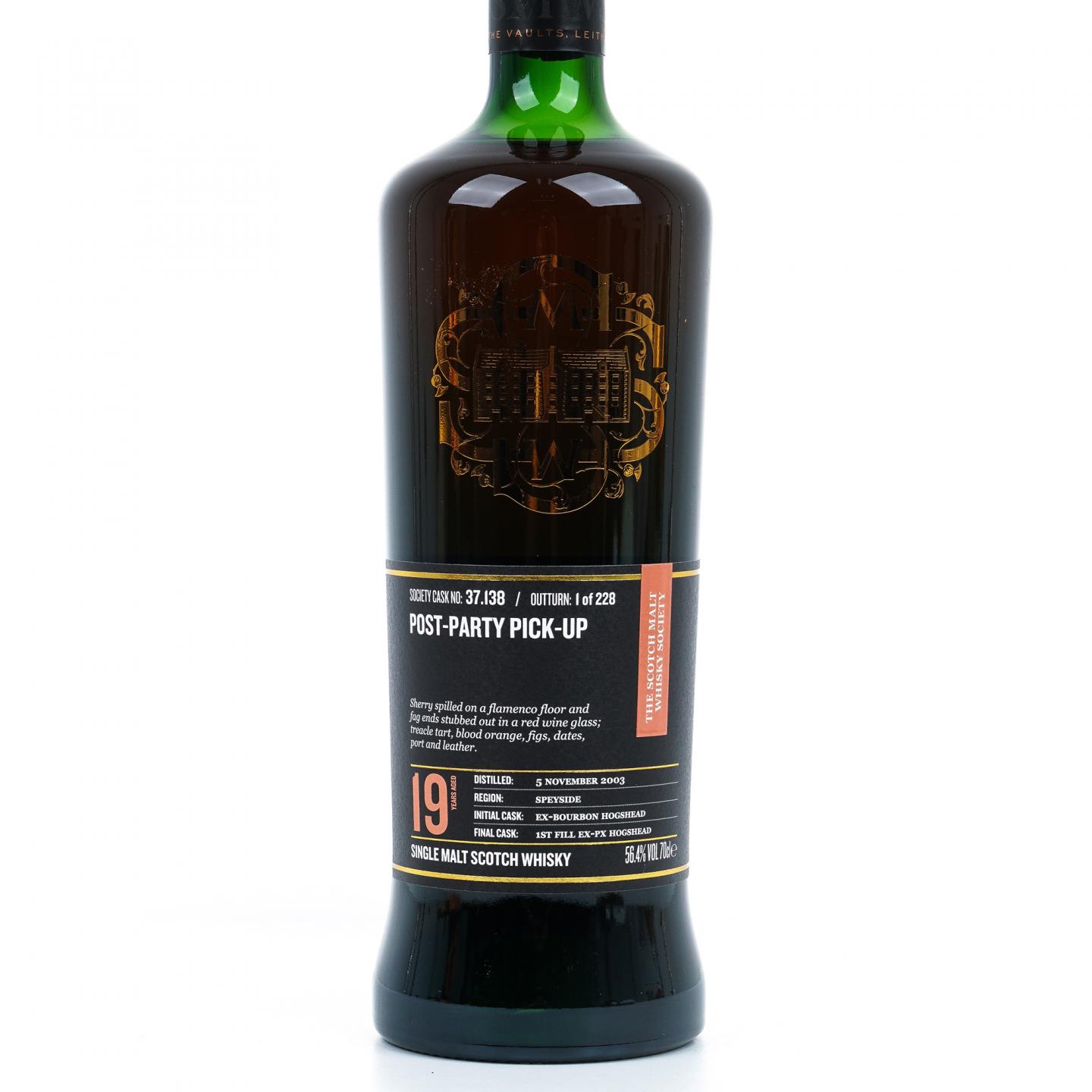 SMWS 37.138 克莱根摩19年2003_大拍-酒虫网