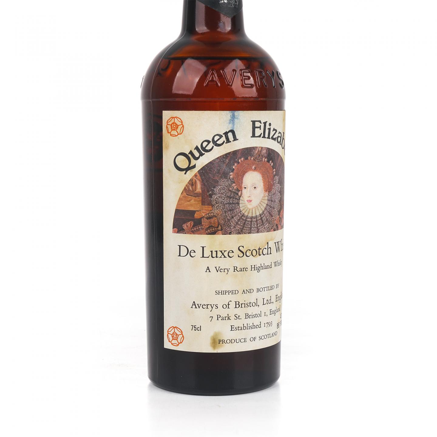 Queen Elizabeth 调和De Luxe Scotch Whisky 750ML_大拍-酒虫网