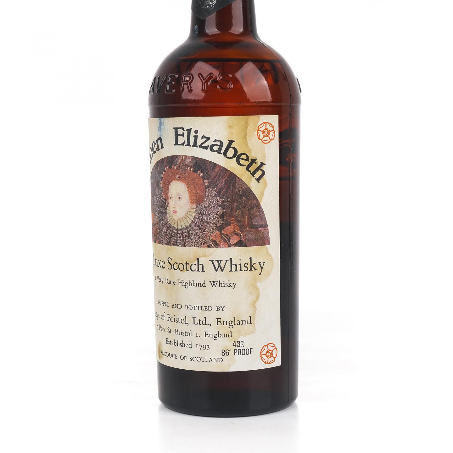 Queen Elizabeth 调和De Luxe Scotch Whisky 750ML_大拍-酒虫网