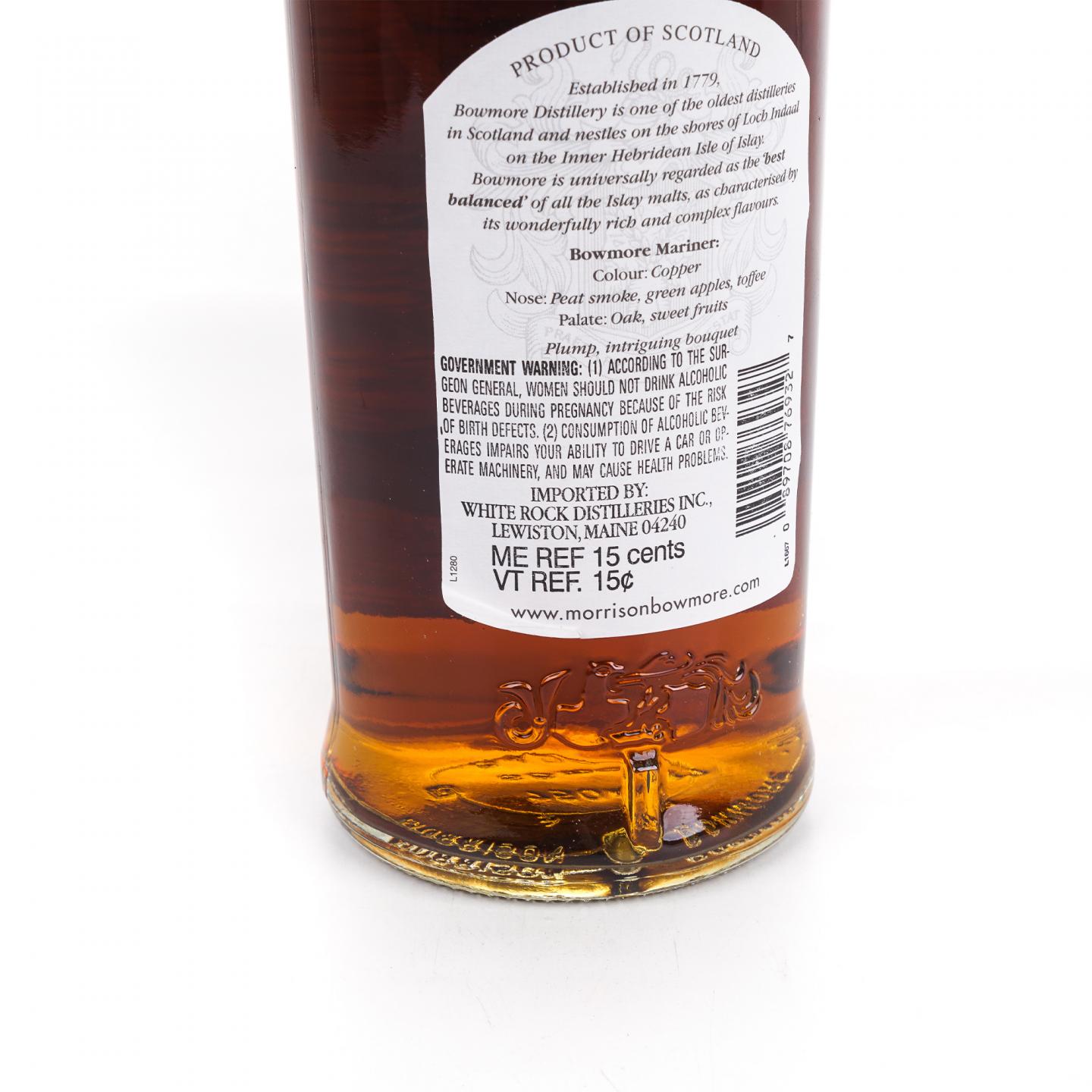 波摩 15年 Mariner 海鸥标 750ml