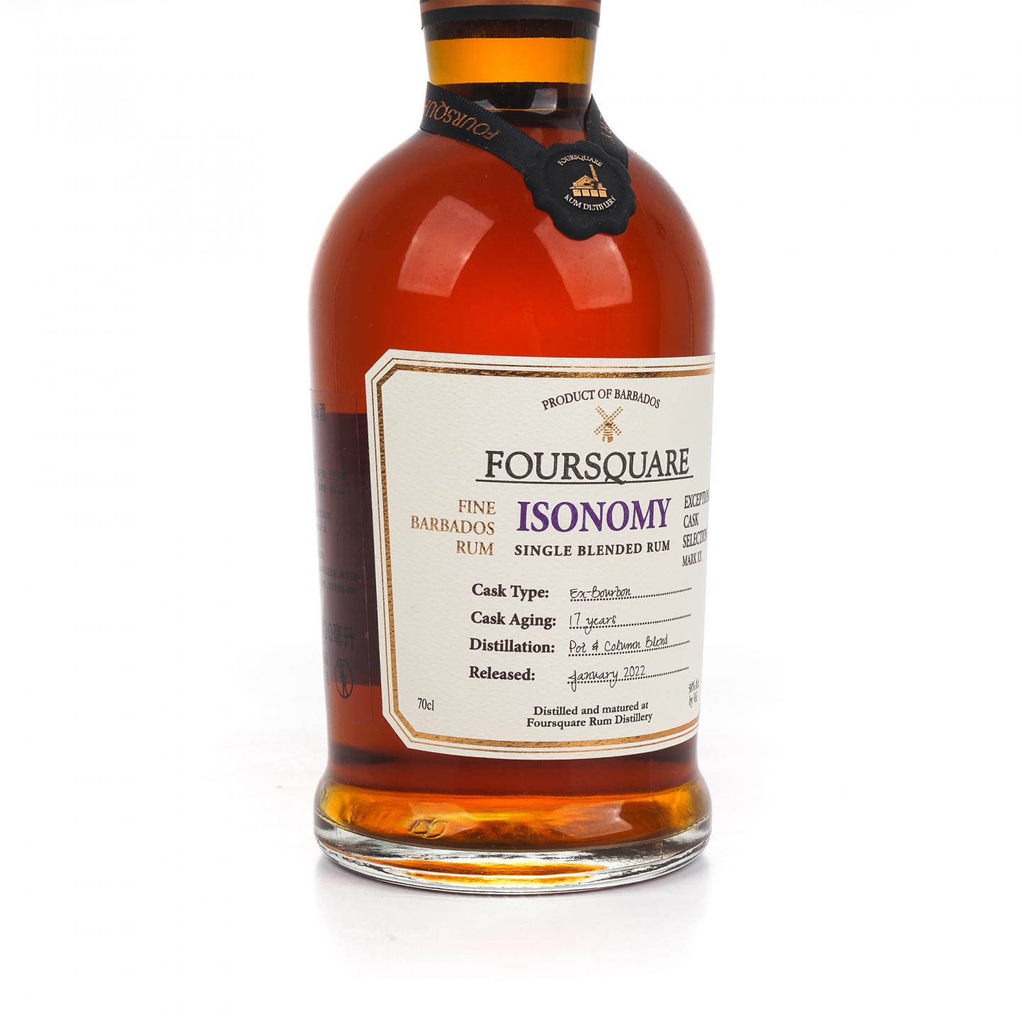 Foursquare 17年 2022 Isonomy 单一调和朗姆酒
