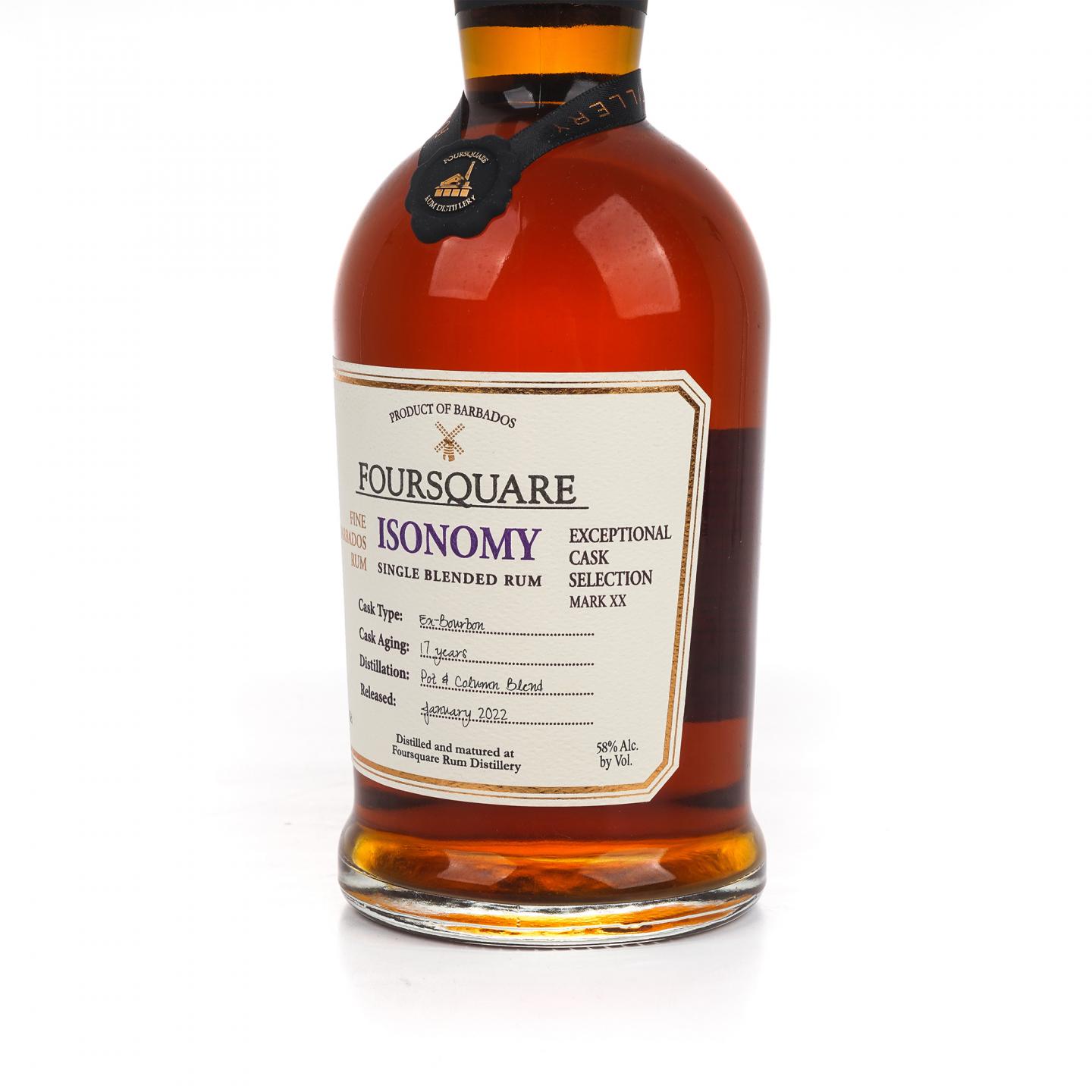 Foursquare 17年 2022 Isonomy 单一调和朗姆酒