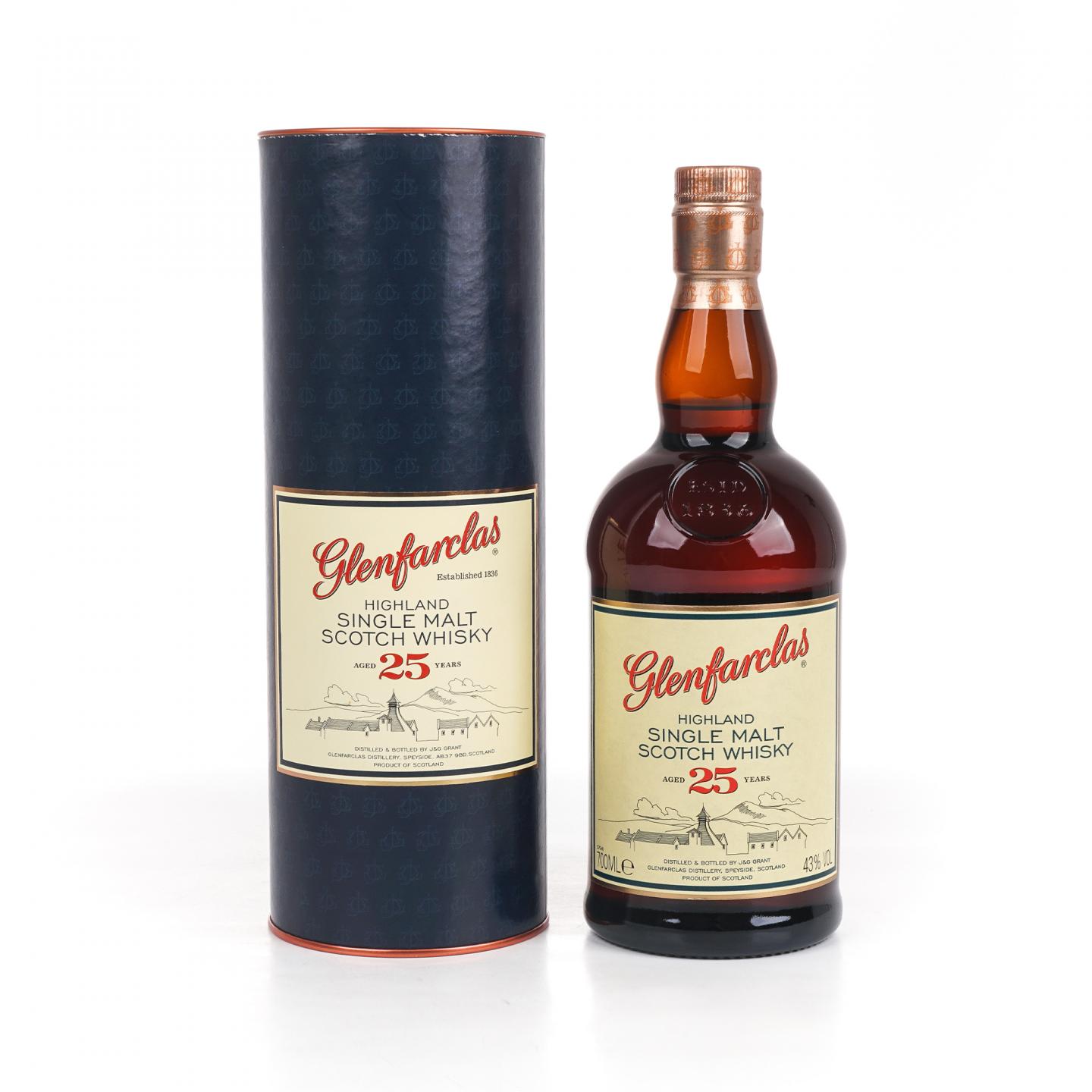 格兰花格 25年 圆筒 700ml