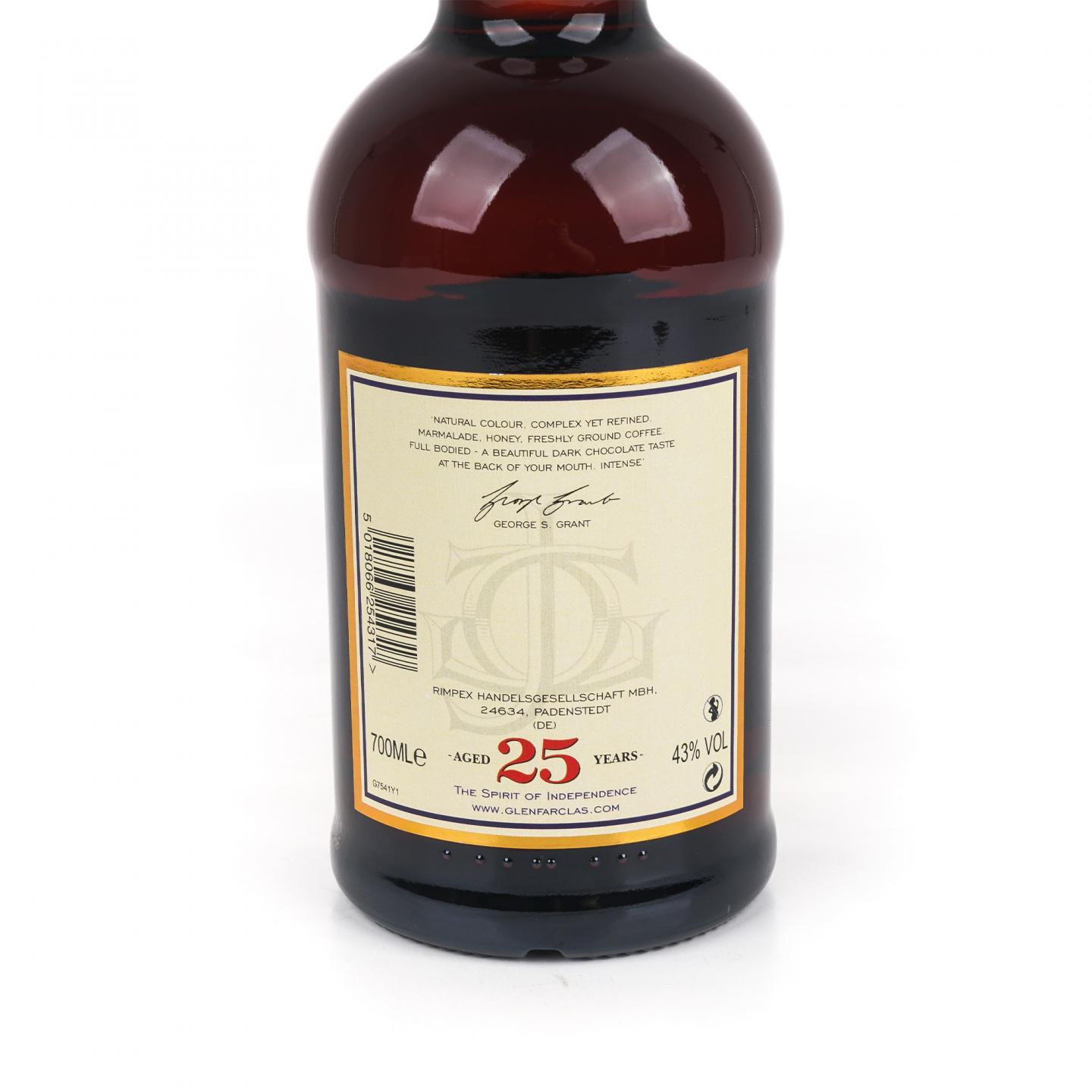 格兰花格 25年 圆筒 43%Vol.