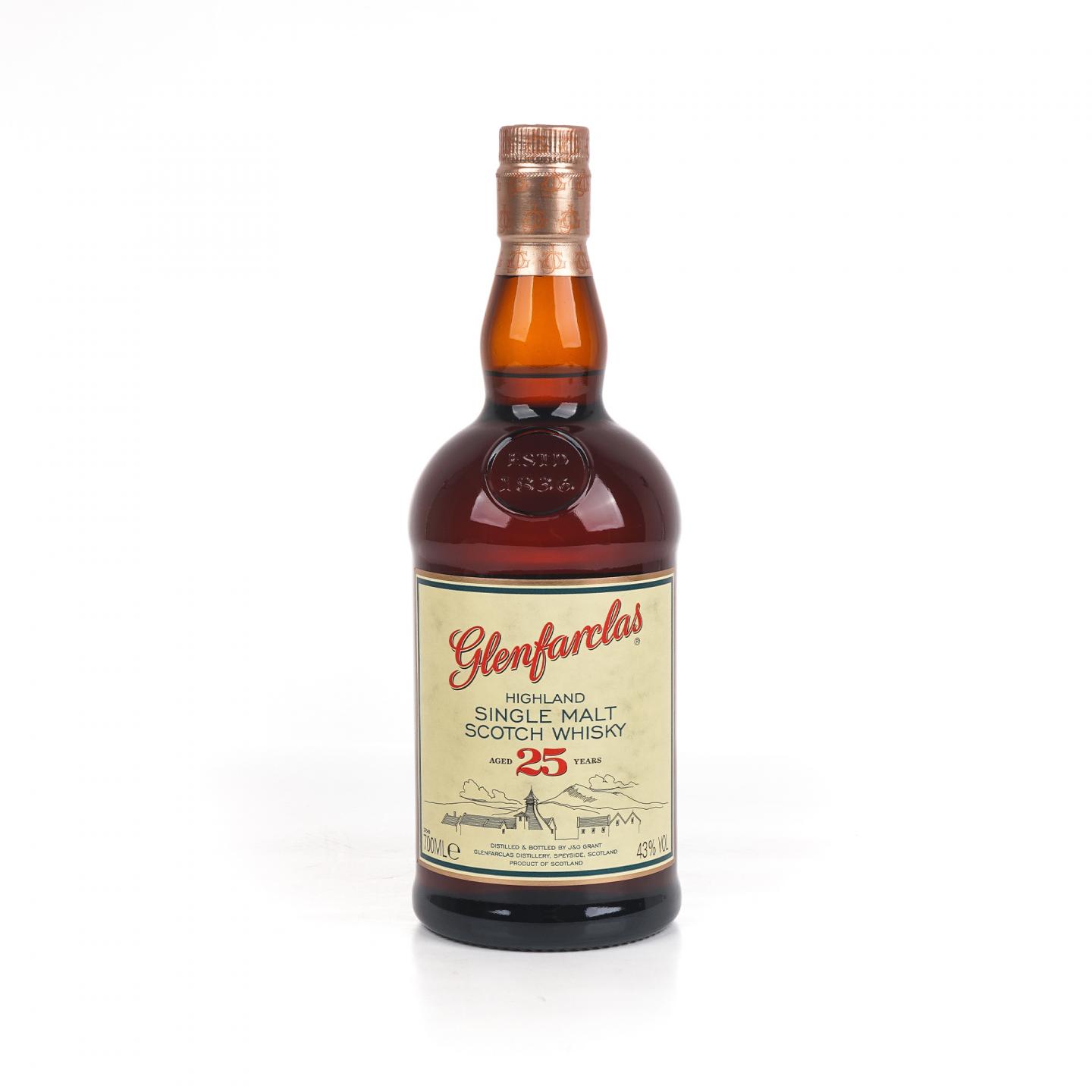 格兰花格 25年 圆筒 700ml 43%Vol.