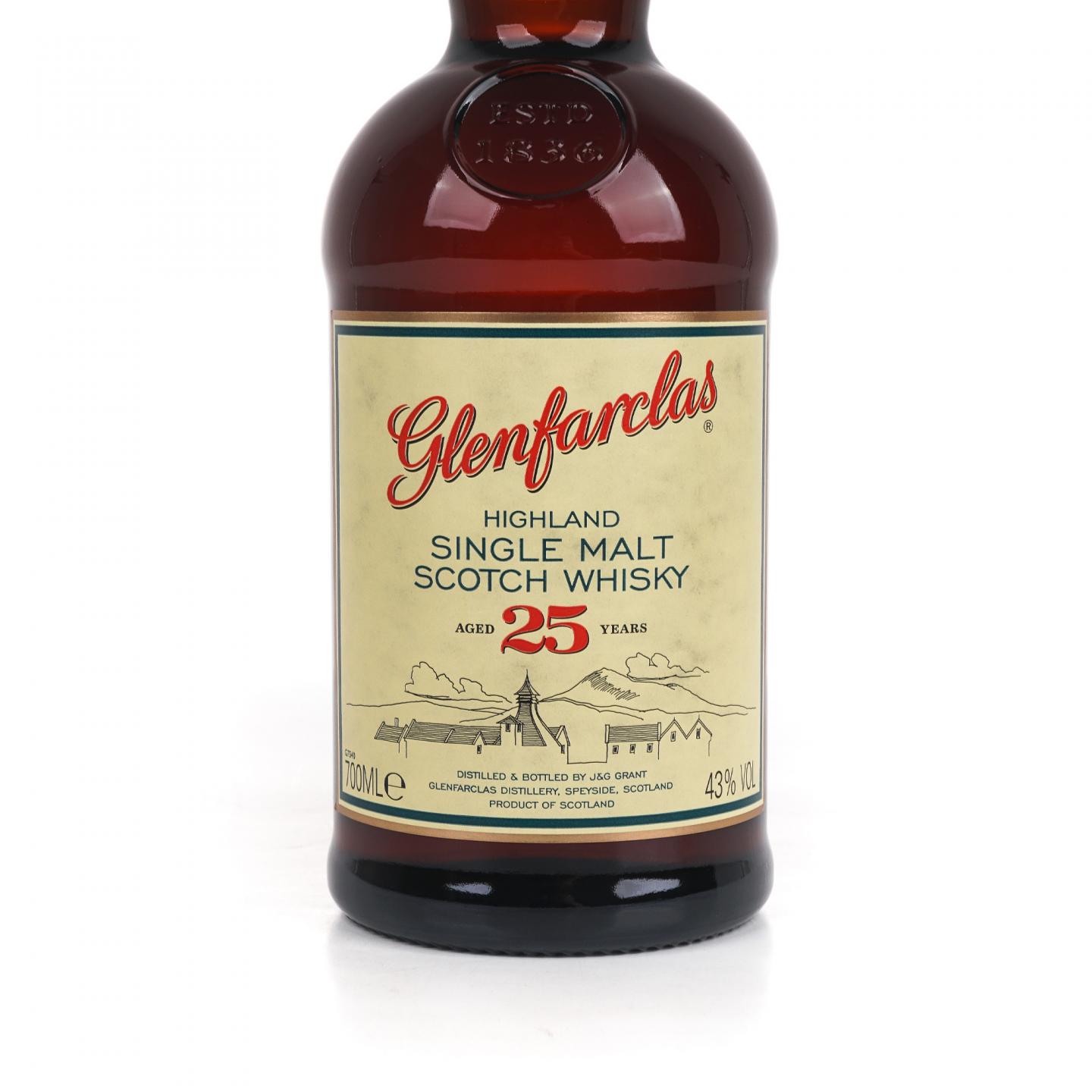 格兰花格 25年 圆筒 700ml 43%Vol.