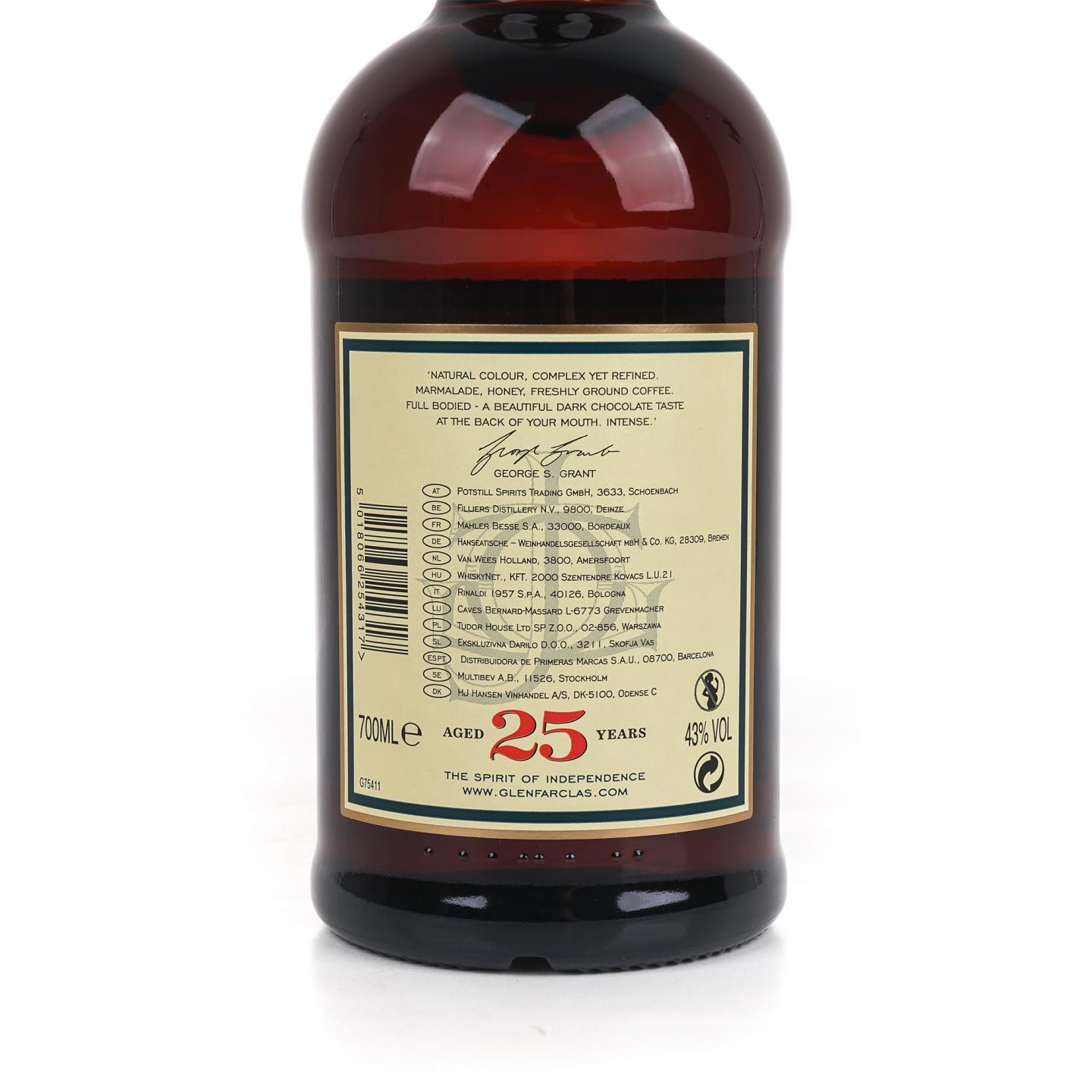 格兰花格 25年 圆筒 700ml 43%Vol.
