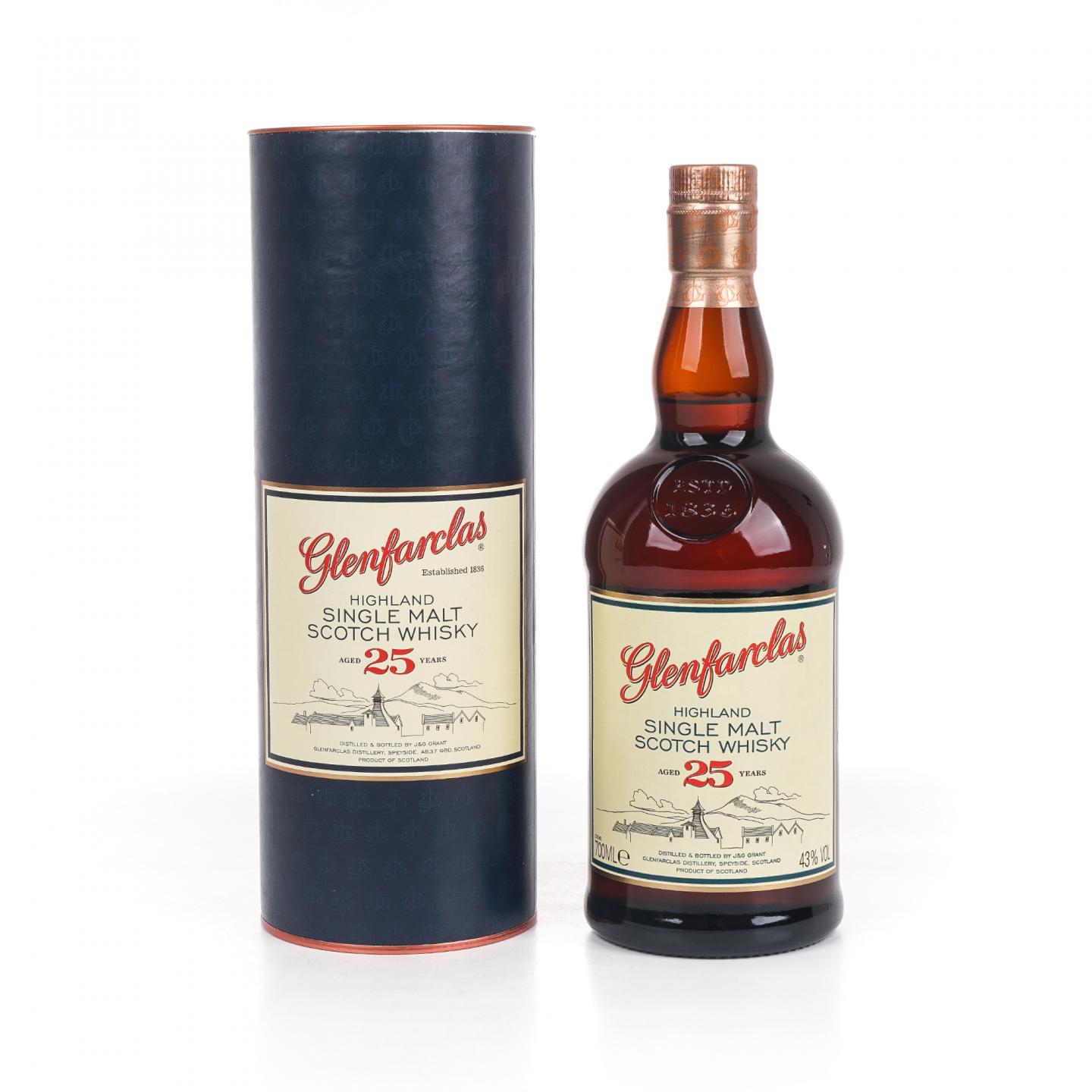 格兰花格 25年 圆筒 43%Vol. 700ml