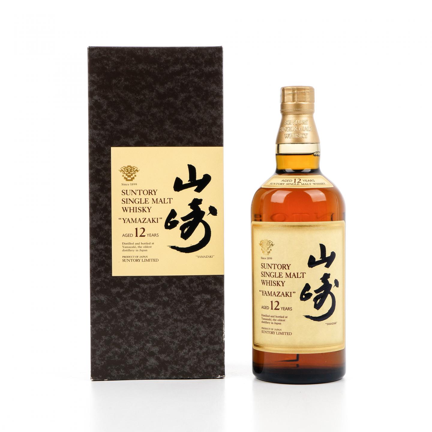 山崎 12年 金花标 Single Malt 750ml